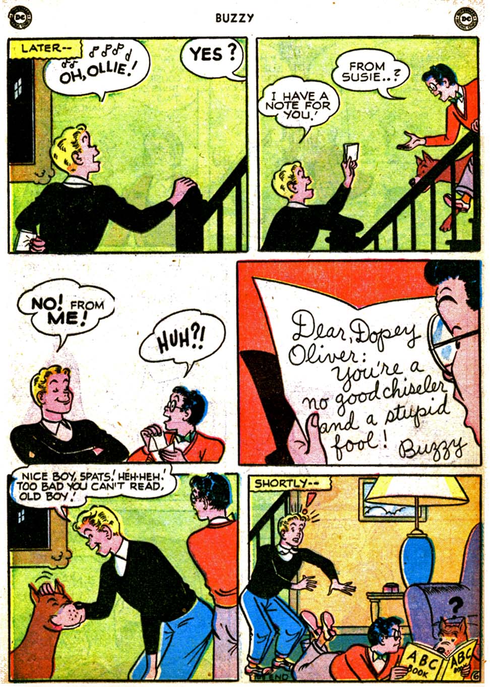 Read online Buzzy comic -  Issue #31 - 34