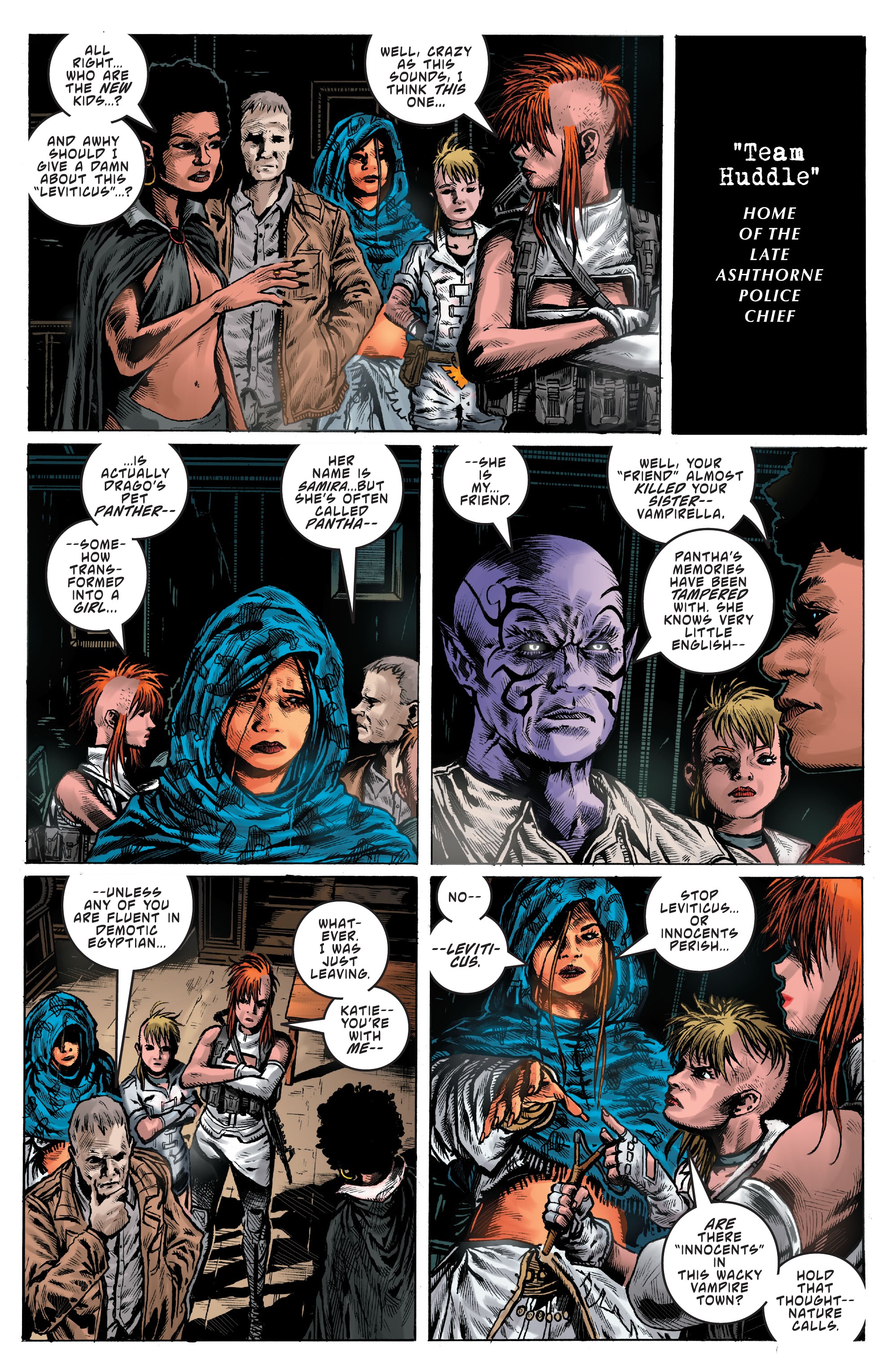 Read online Sacred Six comic -  Issue #10 - 18