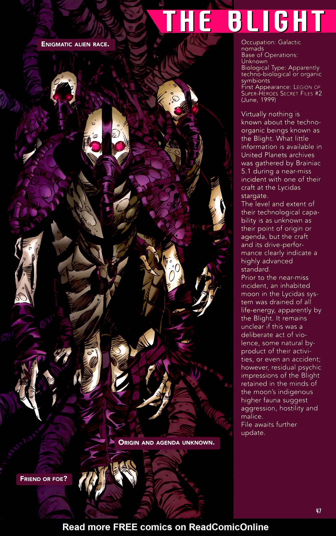 Read online Legion of Super-Heroes Secret Files comic -  Issue # Full - 36