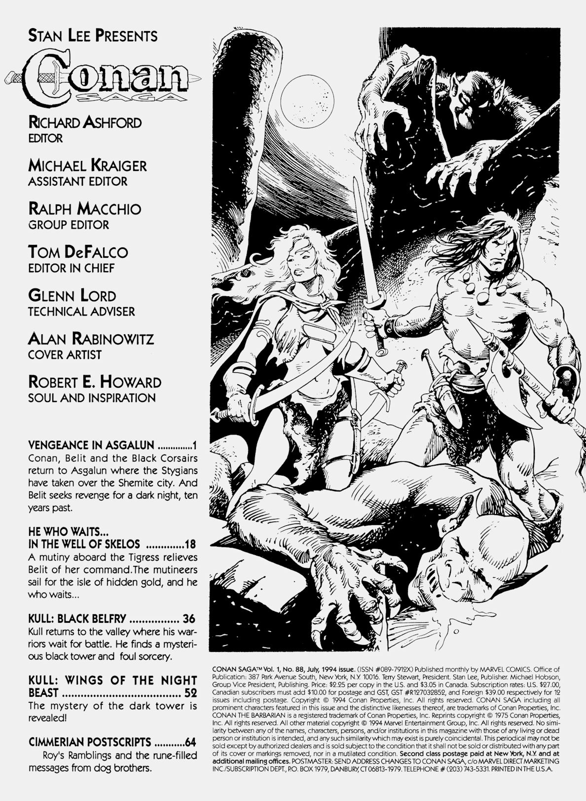Read online Conan Saga comic -  Issue #88 - 2