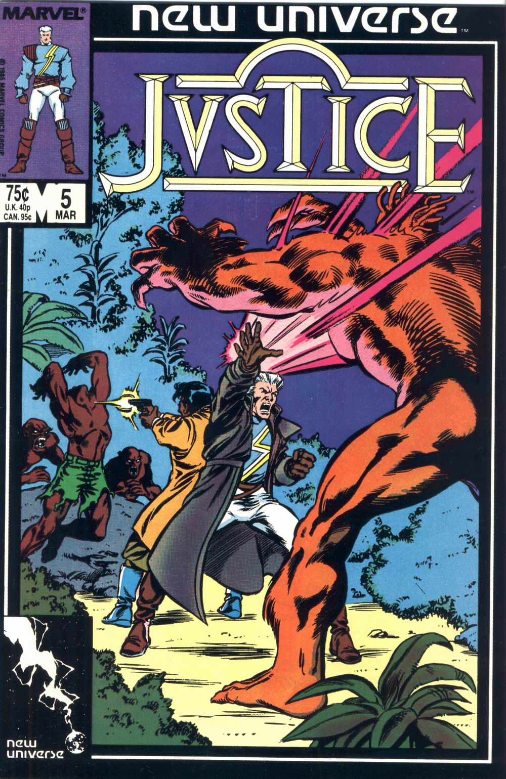 Read online Justice (1986) comic -  Issue #5 - 1