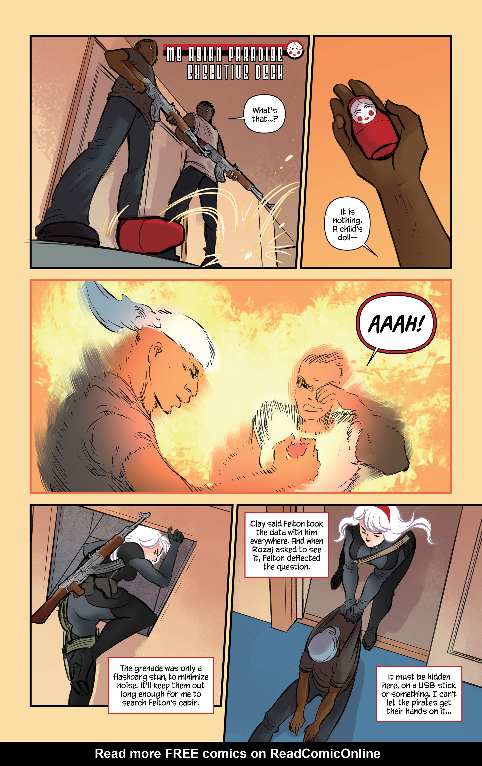 Read online Codename Baboushka comic -  Issue #3 - 15