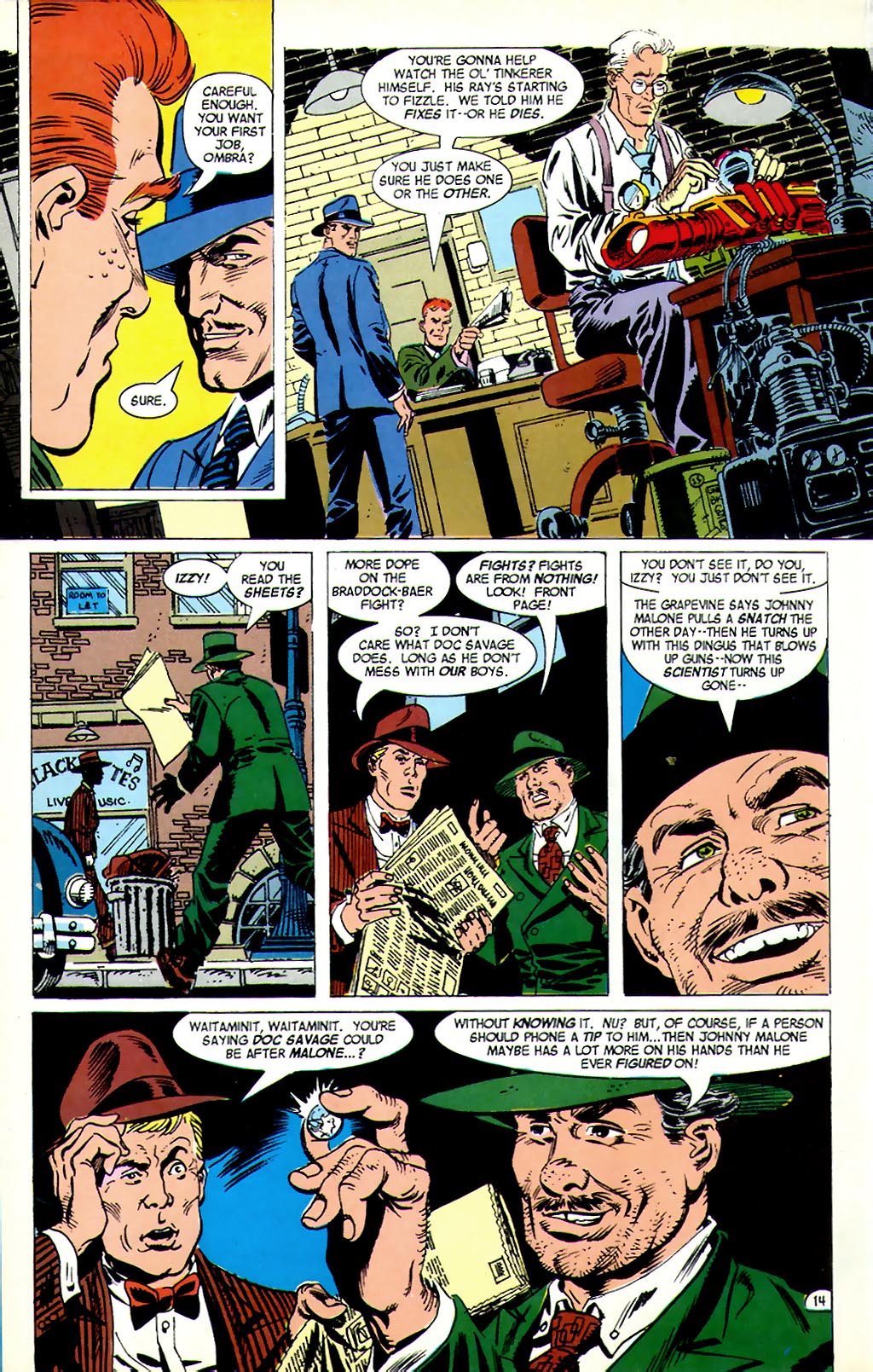 Read online The Shadow Strikes! comic -  Issue #5 - 17