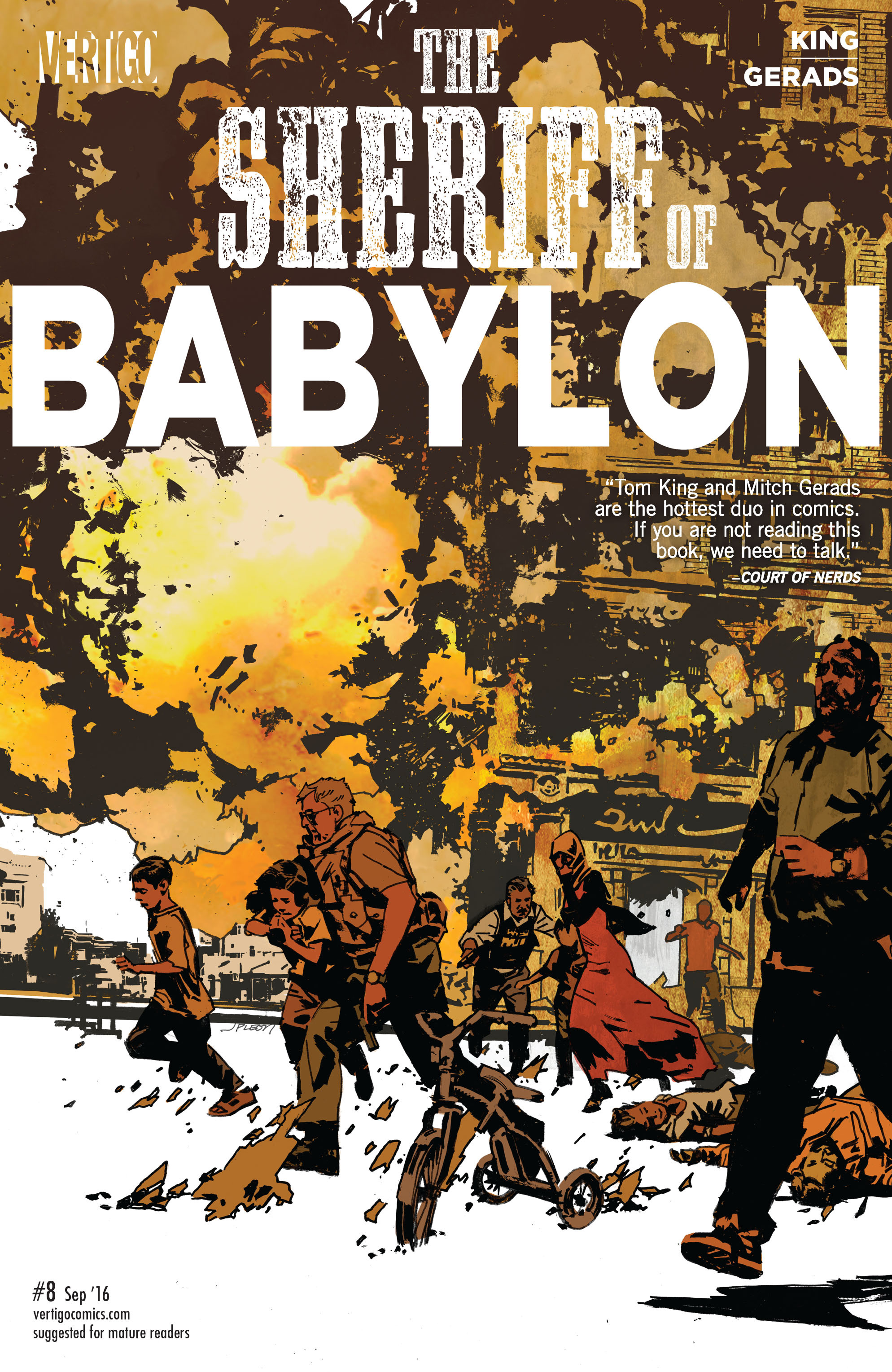 Read online The Sheriff of Babylon comic -  Issue #8 - 1
