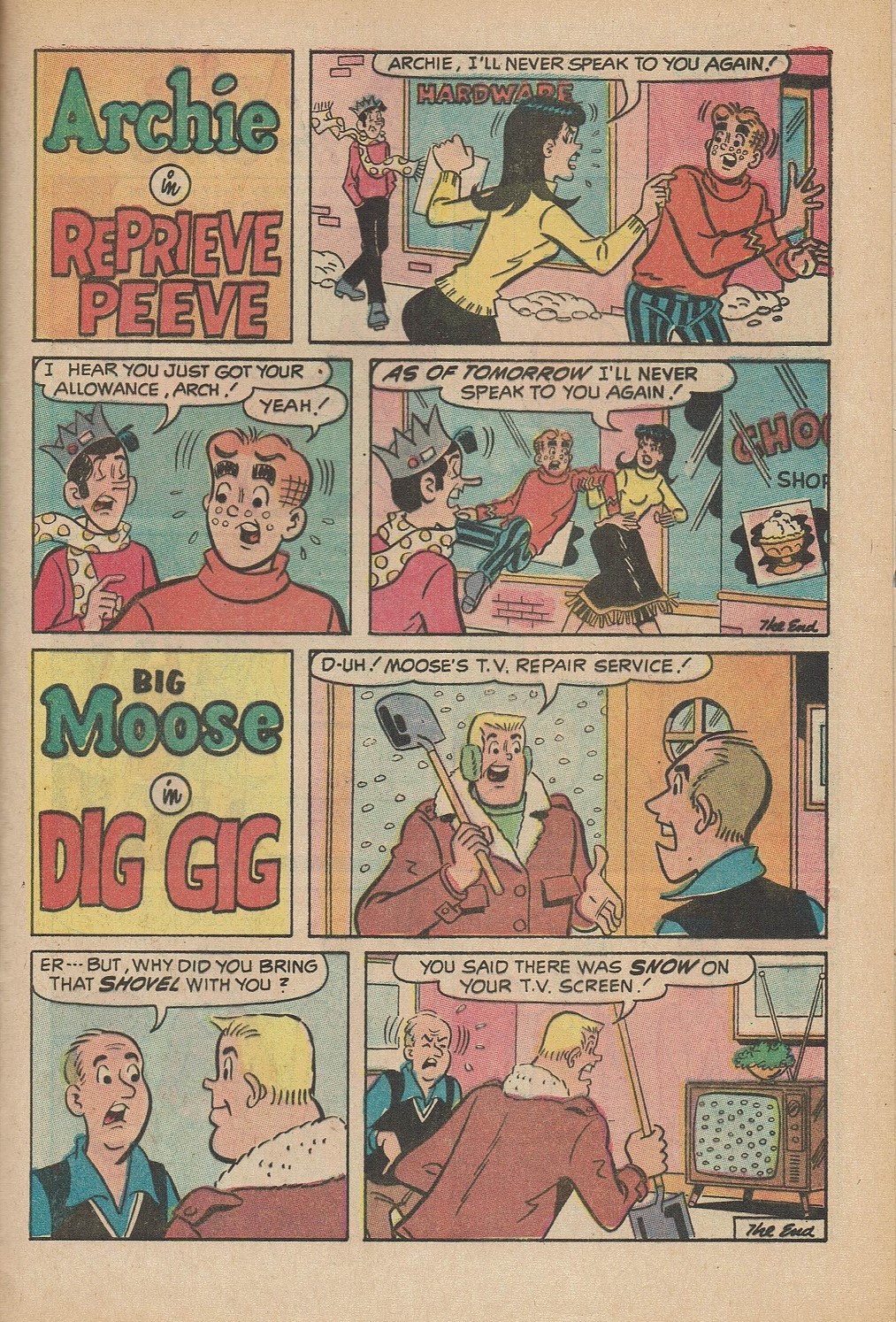 Read online Archie's Joke Book Magazine comic -  Issue #169 - 28