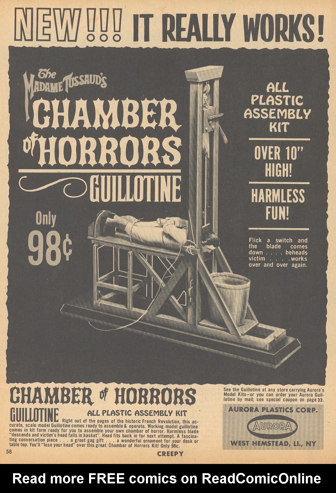 Read online Creepy (1964) comic -  Issue #4 - 58