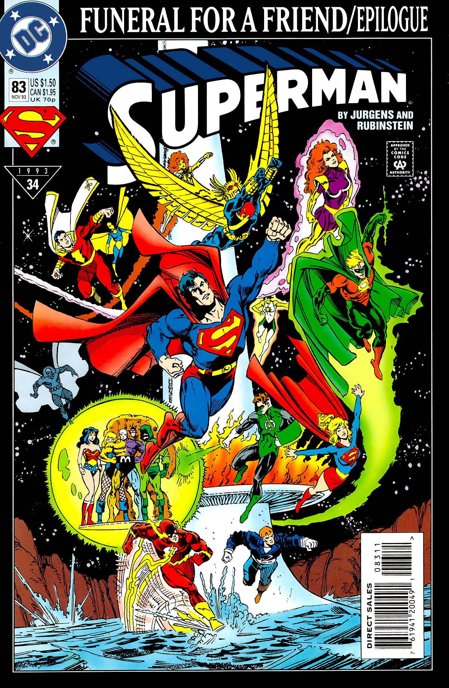 Read online Superman (1987) comic -  Issue #83 - 1