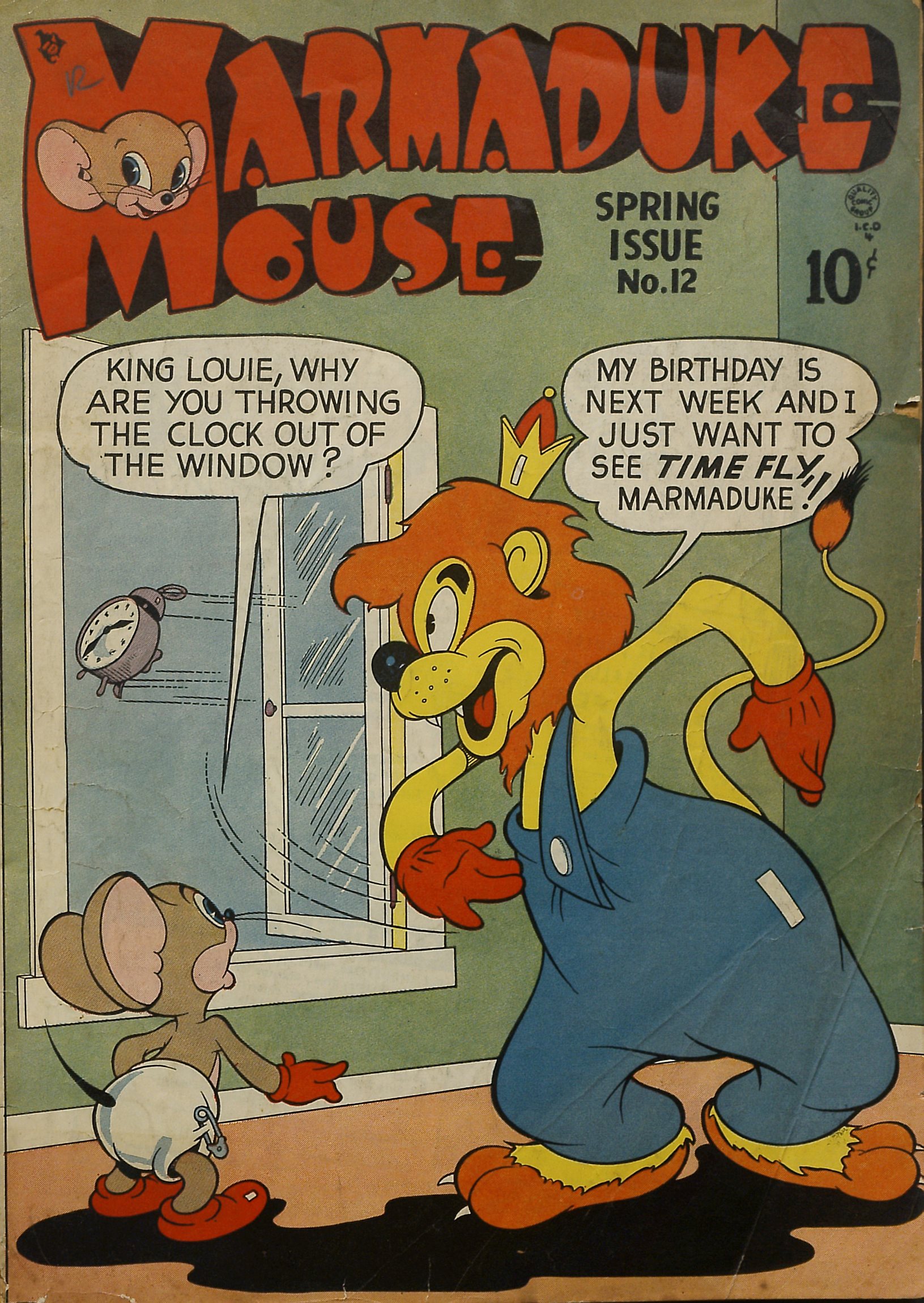 Read online Marmaduke Mouse comic -  Issue #12 - 1