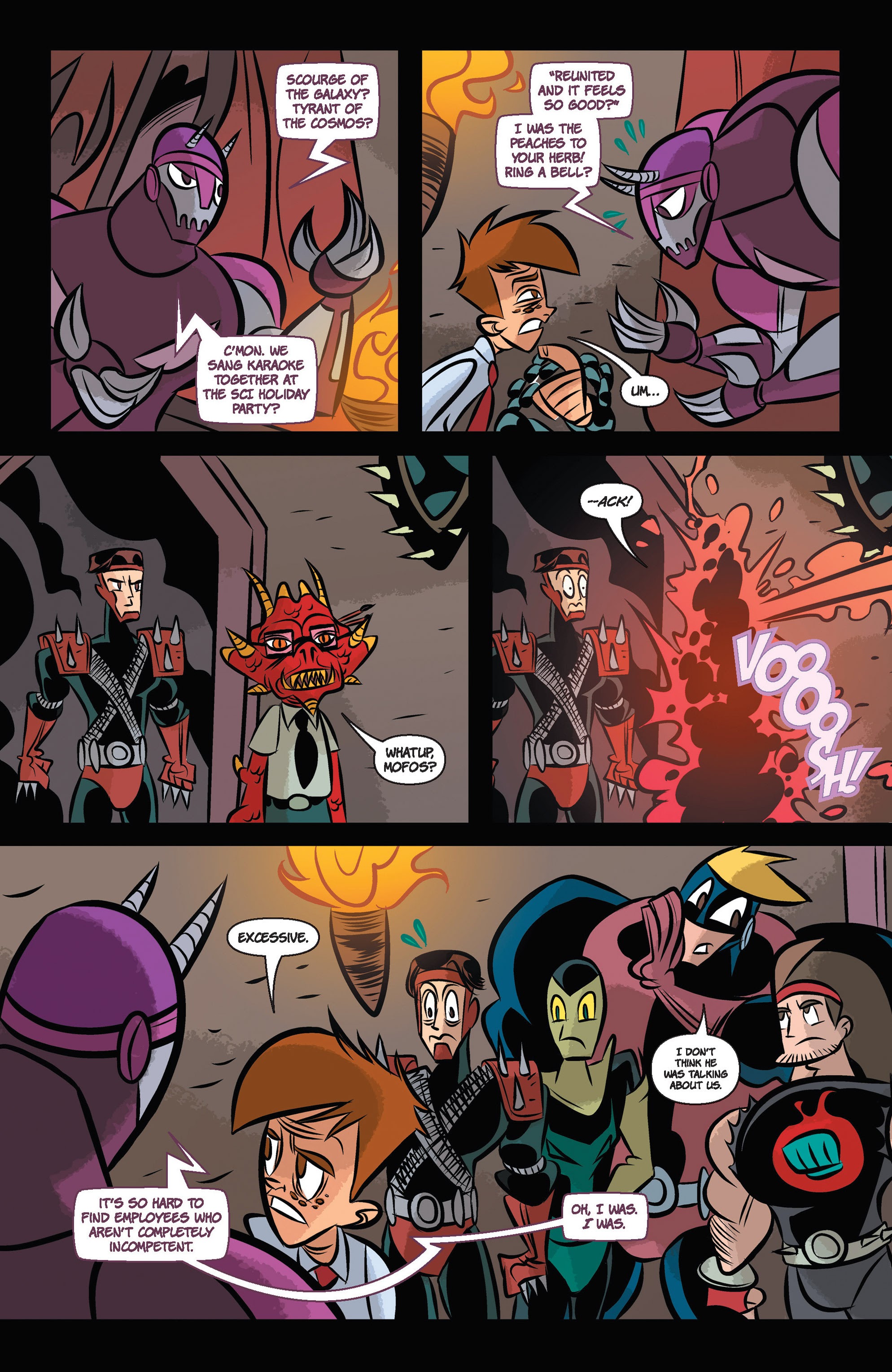 Read online Super Human Resources comic -  Issue #3 - 4