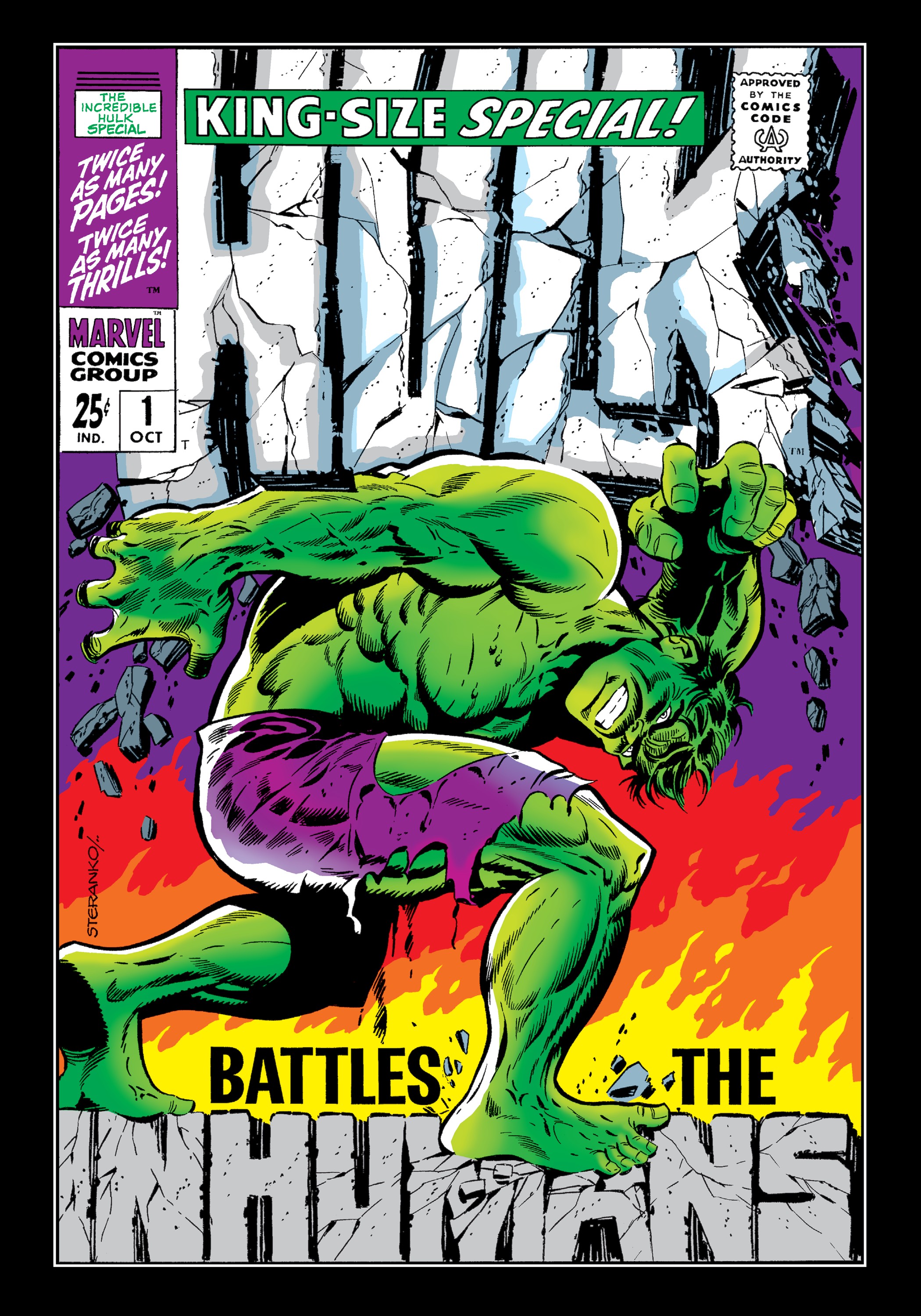 Read online Marvel Masterworks: The Incredible Hulk comic -  Issue # TPB 4 (Part 2) - 33