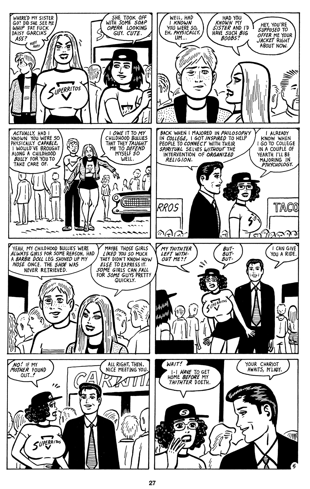 Read online Love and Rockets (2001) comic -  Issue #3 - 28