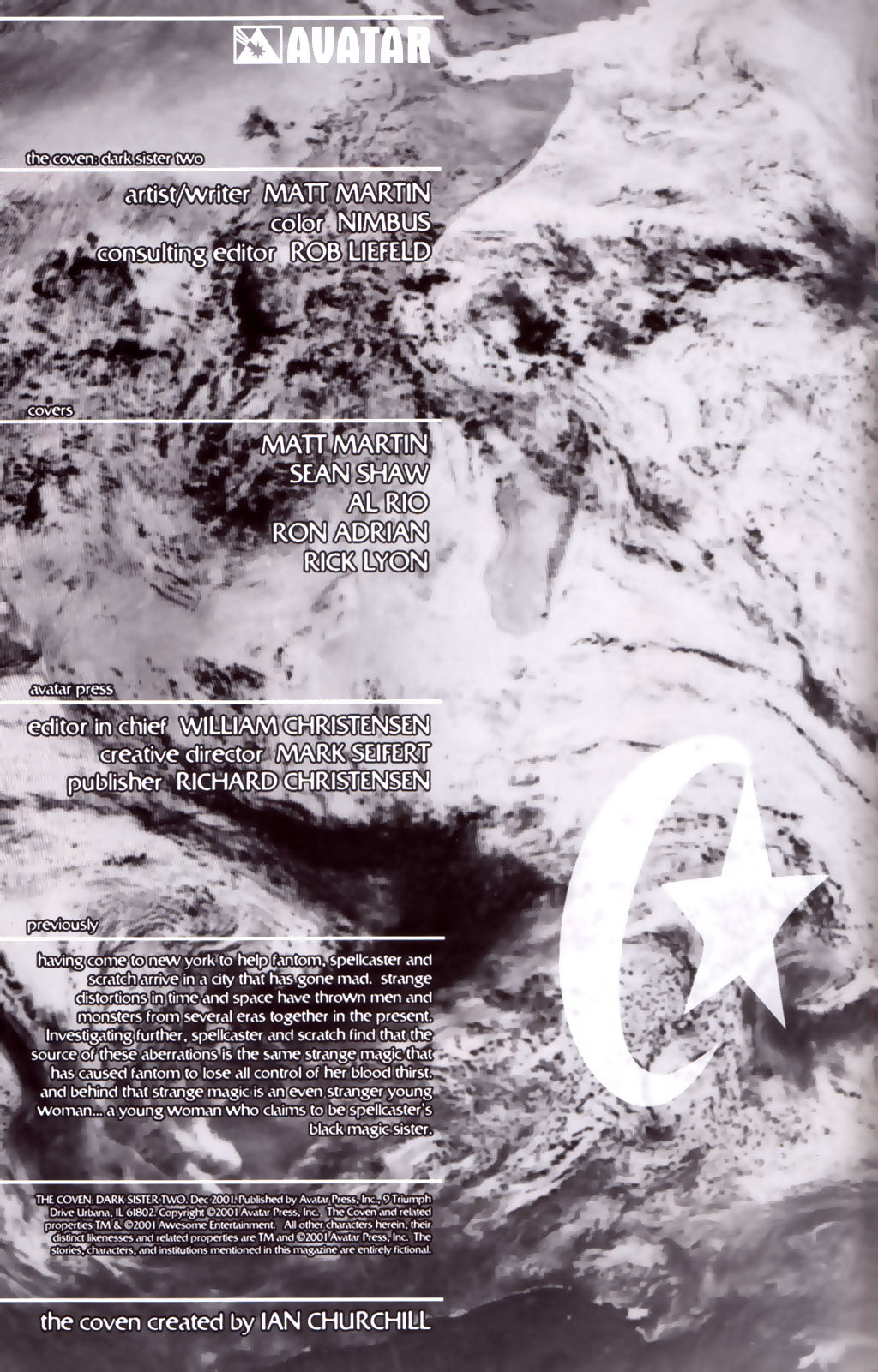 Read online The Coven: Dark Sister comic -  Issue #2 - 2