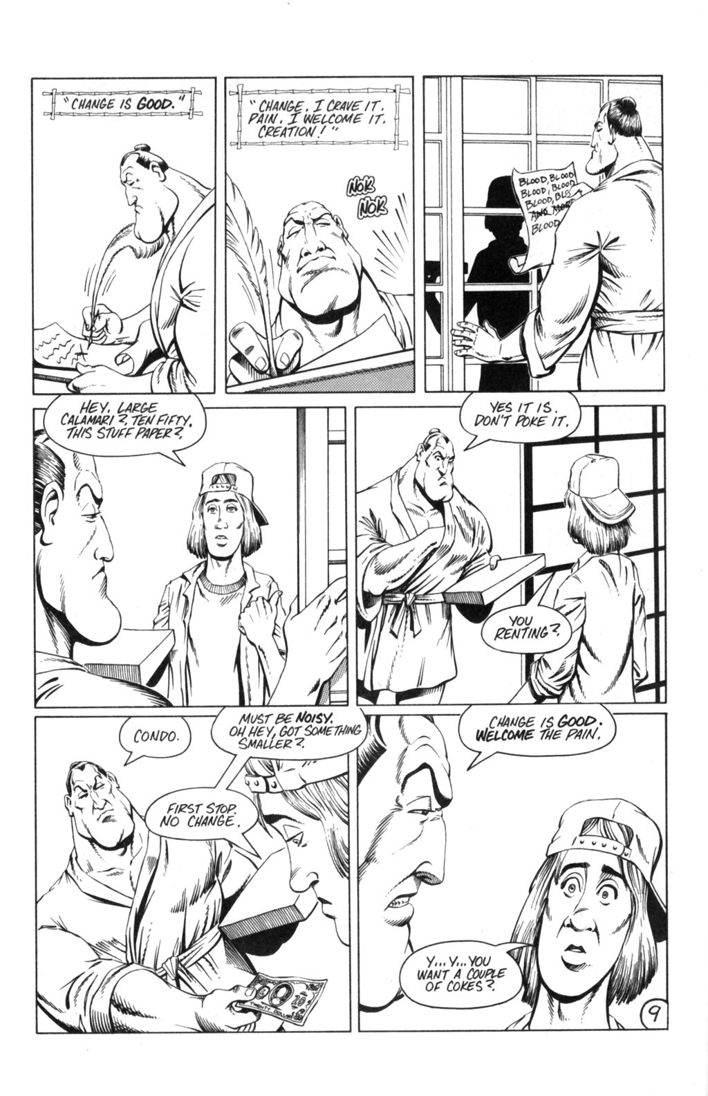 Read online Paul the Samurai (1992) comic -  Issue #1 - 11