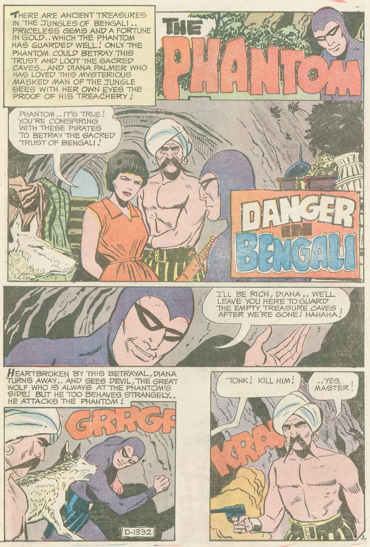 Read online The Phantom (1969) comic -  Issue #44 - 8