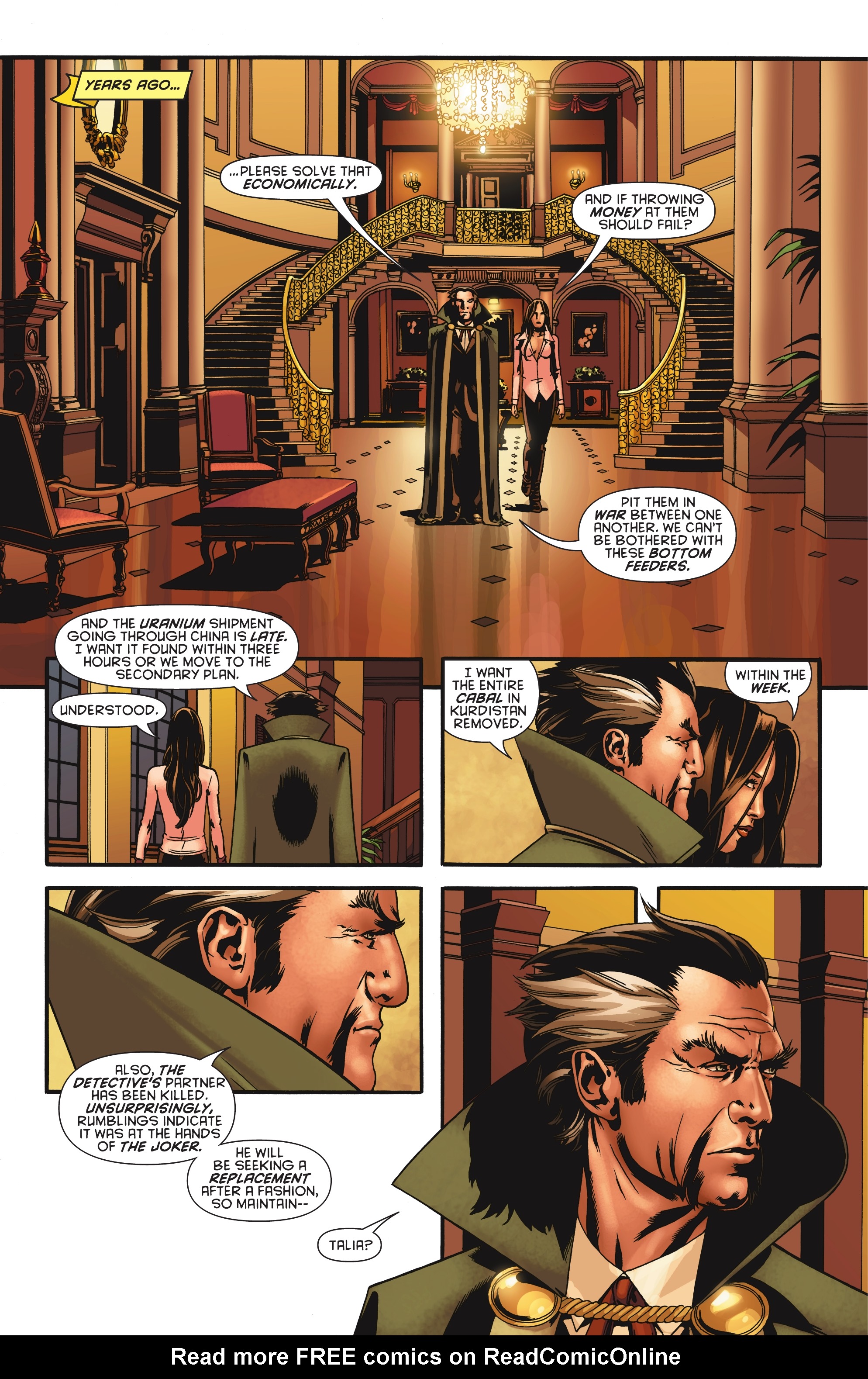 Read online Batman Arkham: Talia al Ghul comic -  Issue # TPB (Part 2) - 61