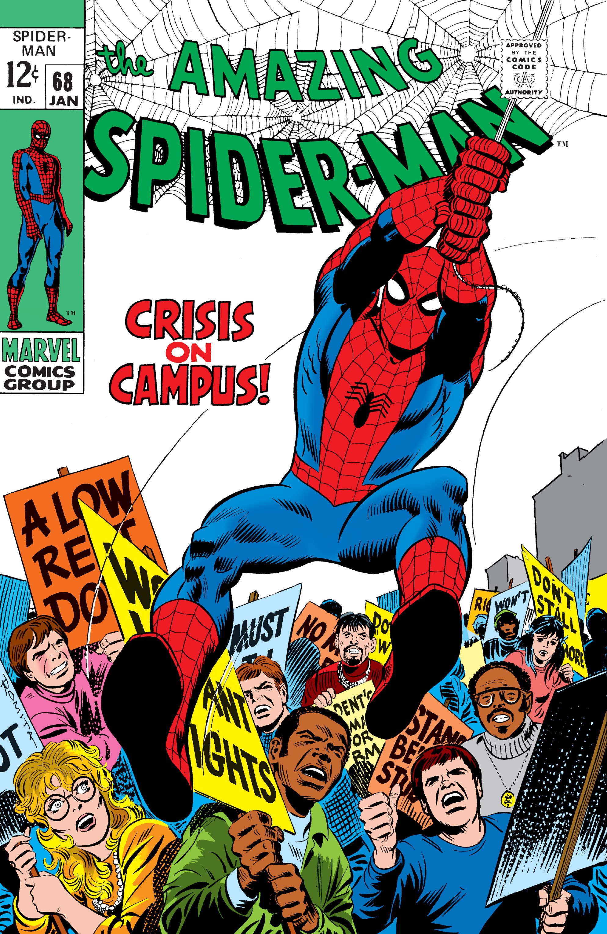 Read online The Amazing Spider-Man (1963) comic -  Issue #68 - 1