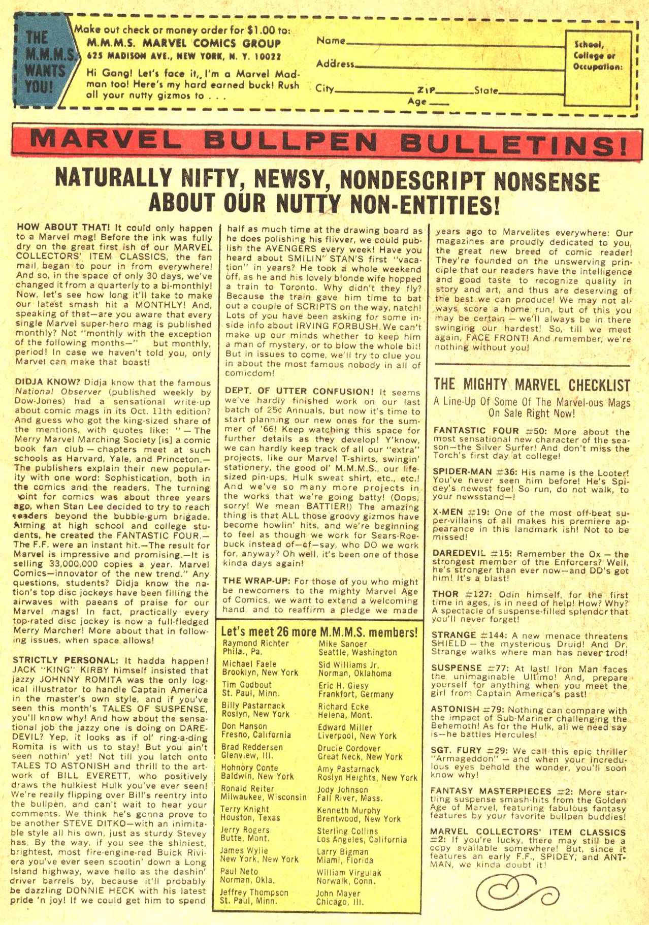 Read online The Avengers (1963) comic -  Issue #27 - 23