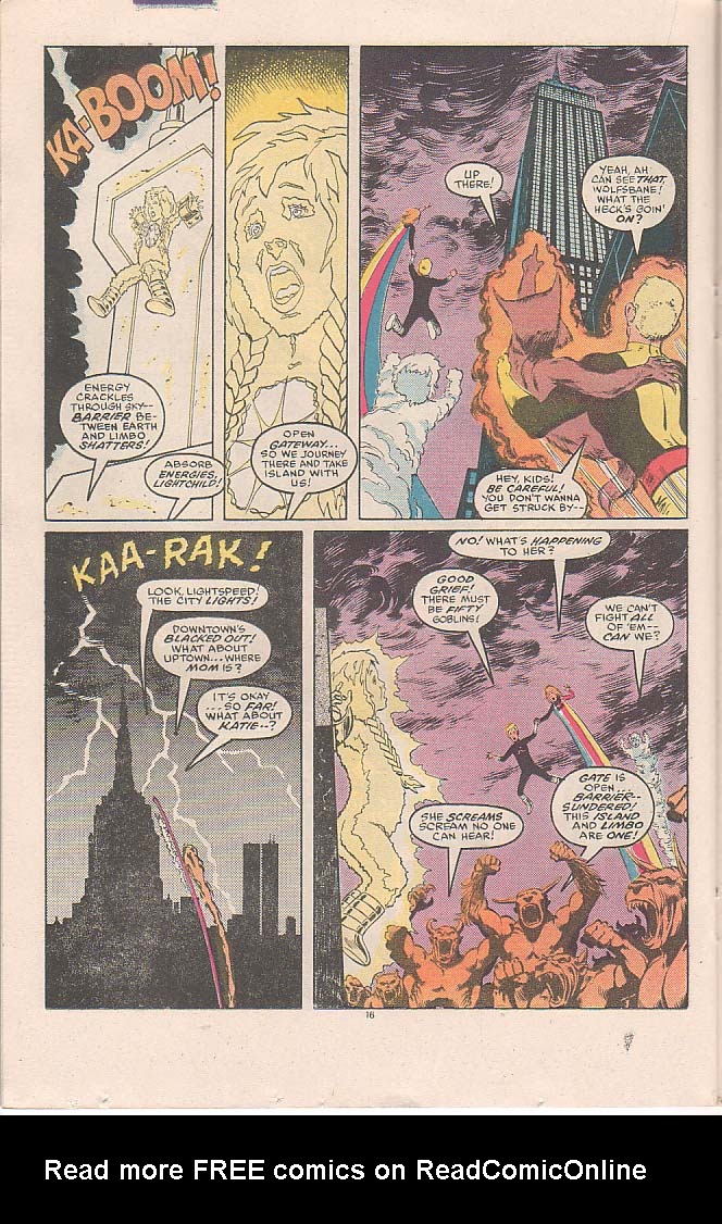 Read online Power Pack (1984) comic -  Issue #20 - 17