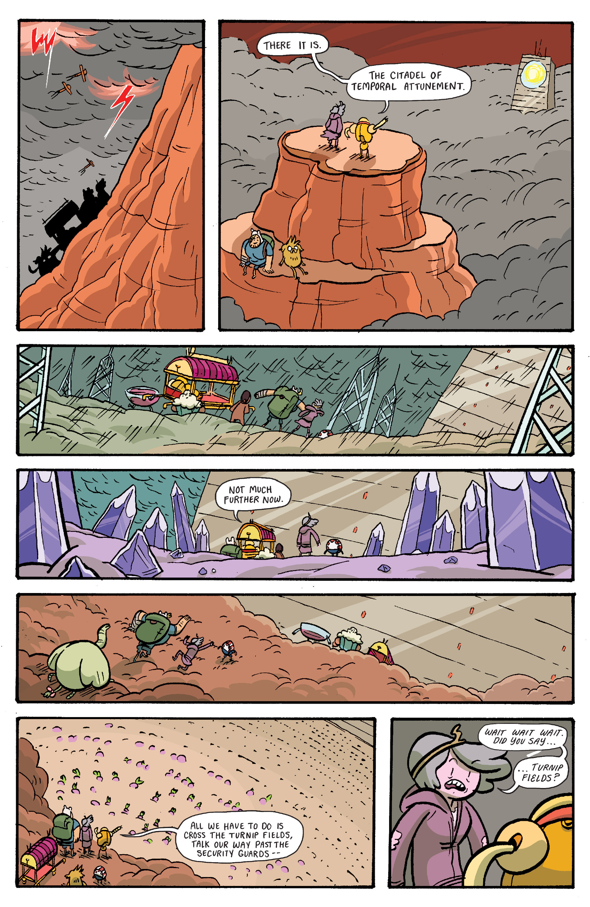 Read online Adventure Time: Banana Guard Academ comic -  Issue #6 - 19