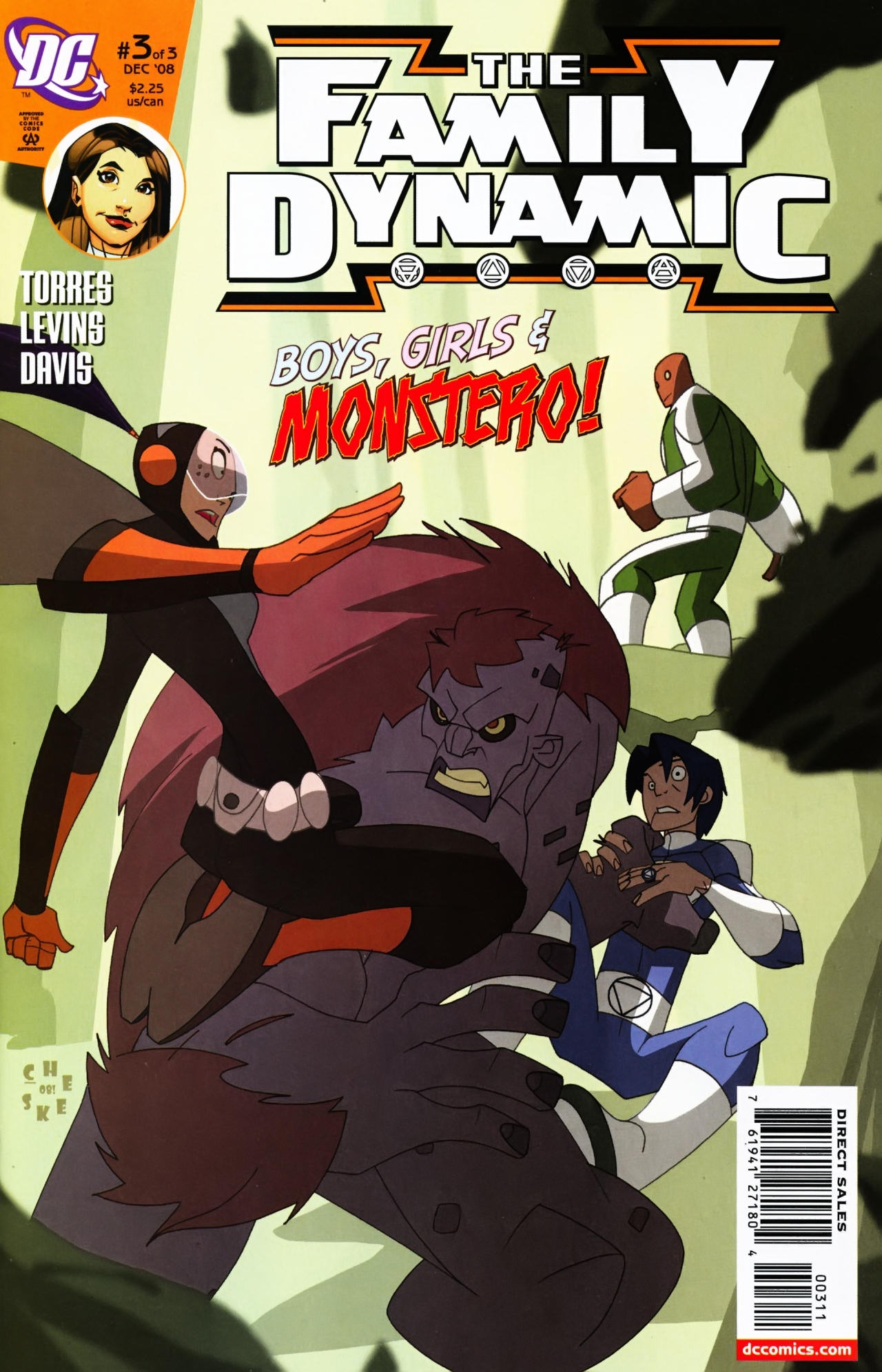 Read online The Family Dynamic comic -  Issue #3 - 1