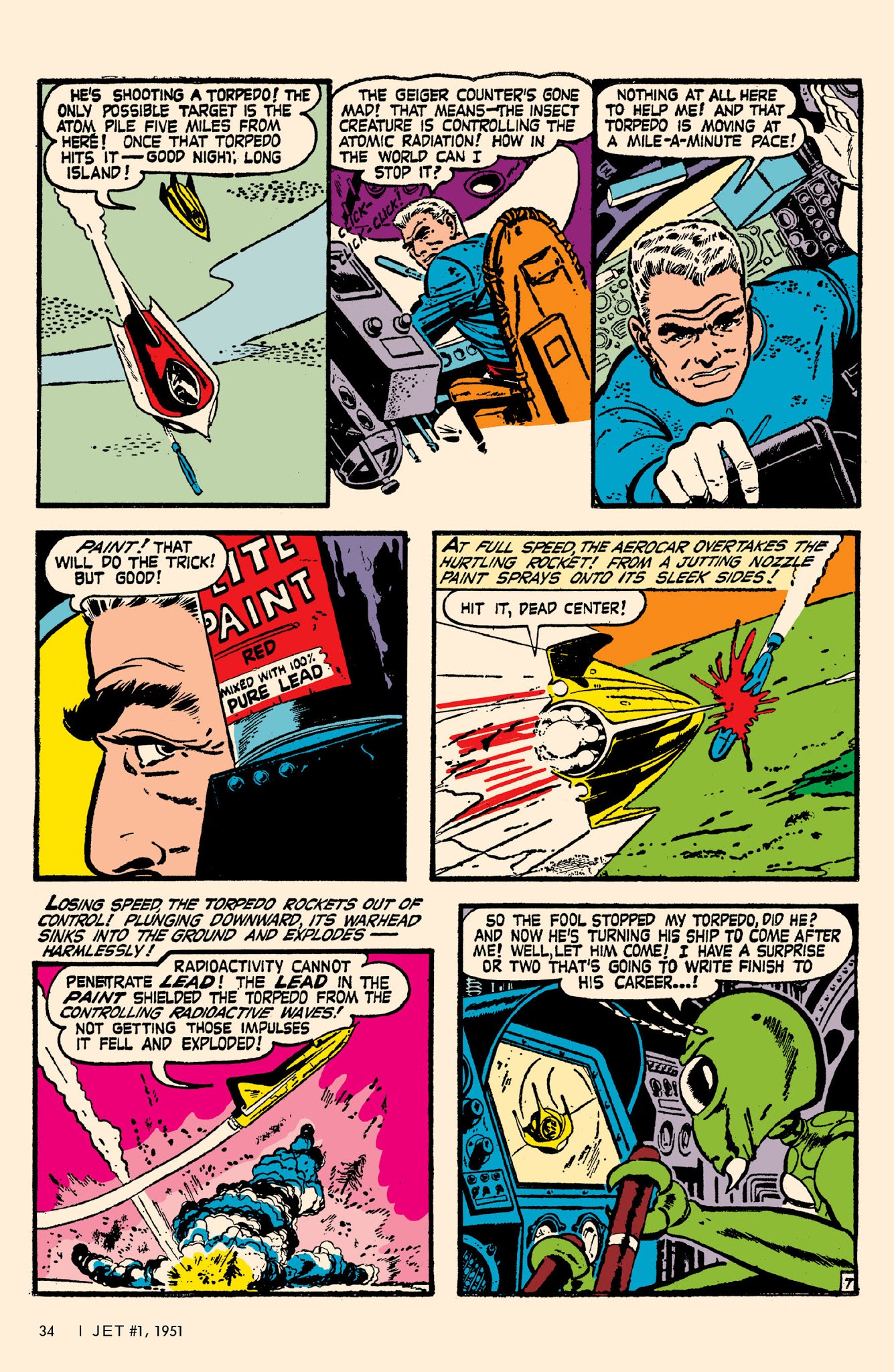 Read online Bob Powell's Complete Jet Powers comic -  Issue # TPB (Part 1) - 38