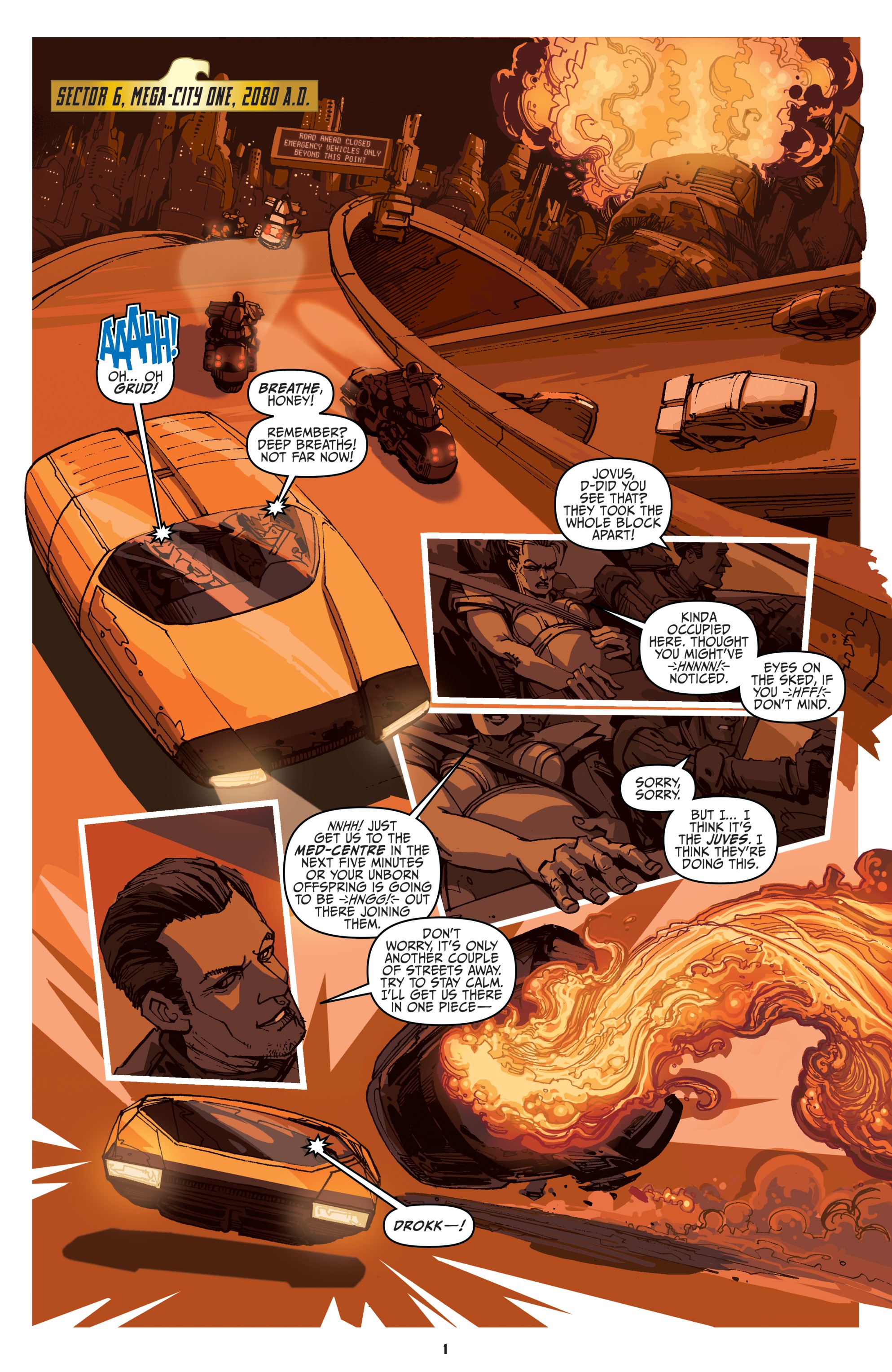 Read online Judge Dredd: Toxic comic -  Issue #3 - 29
