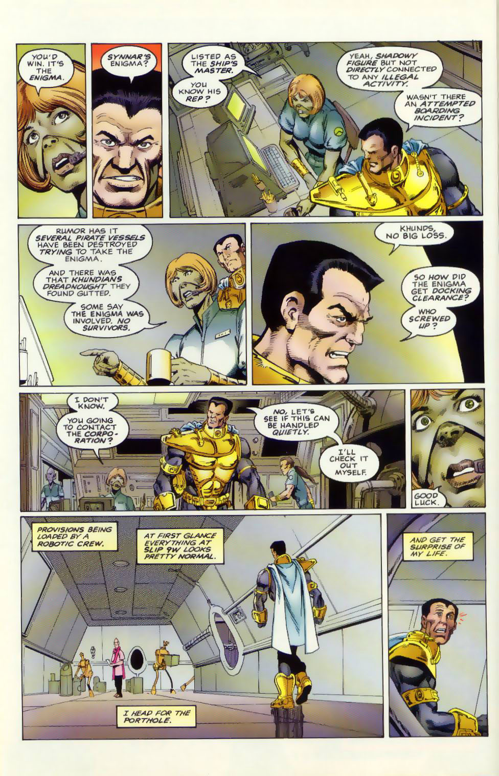 Read online Hardcore Station comic -  Issue #2 - 8