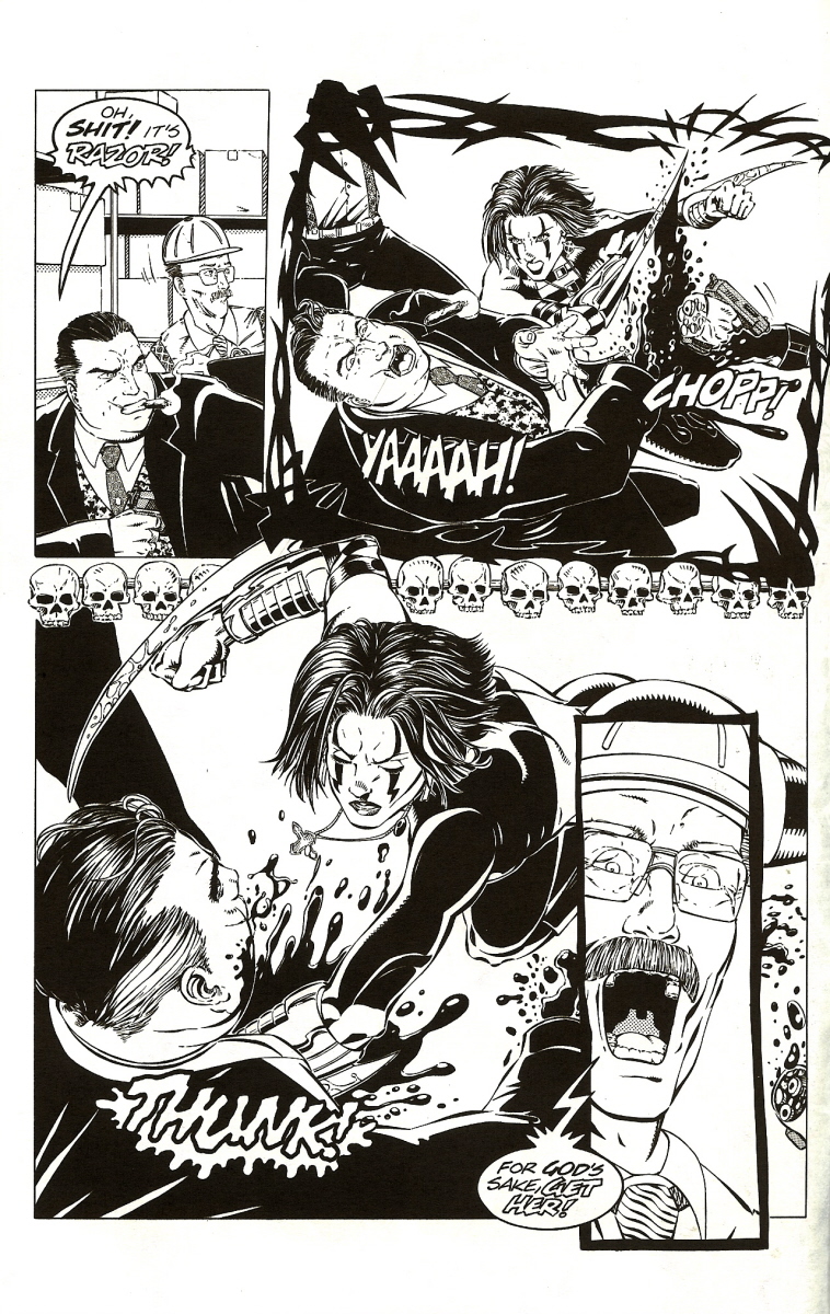 Read online Razor: Uncut comic -  Issue #26 - 8