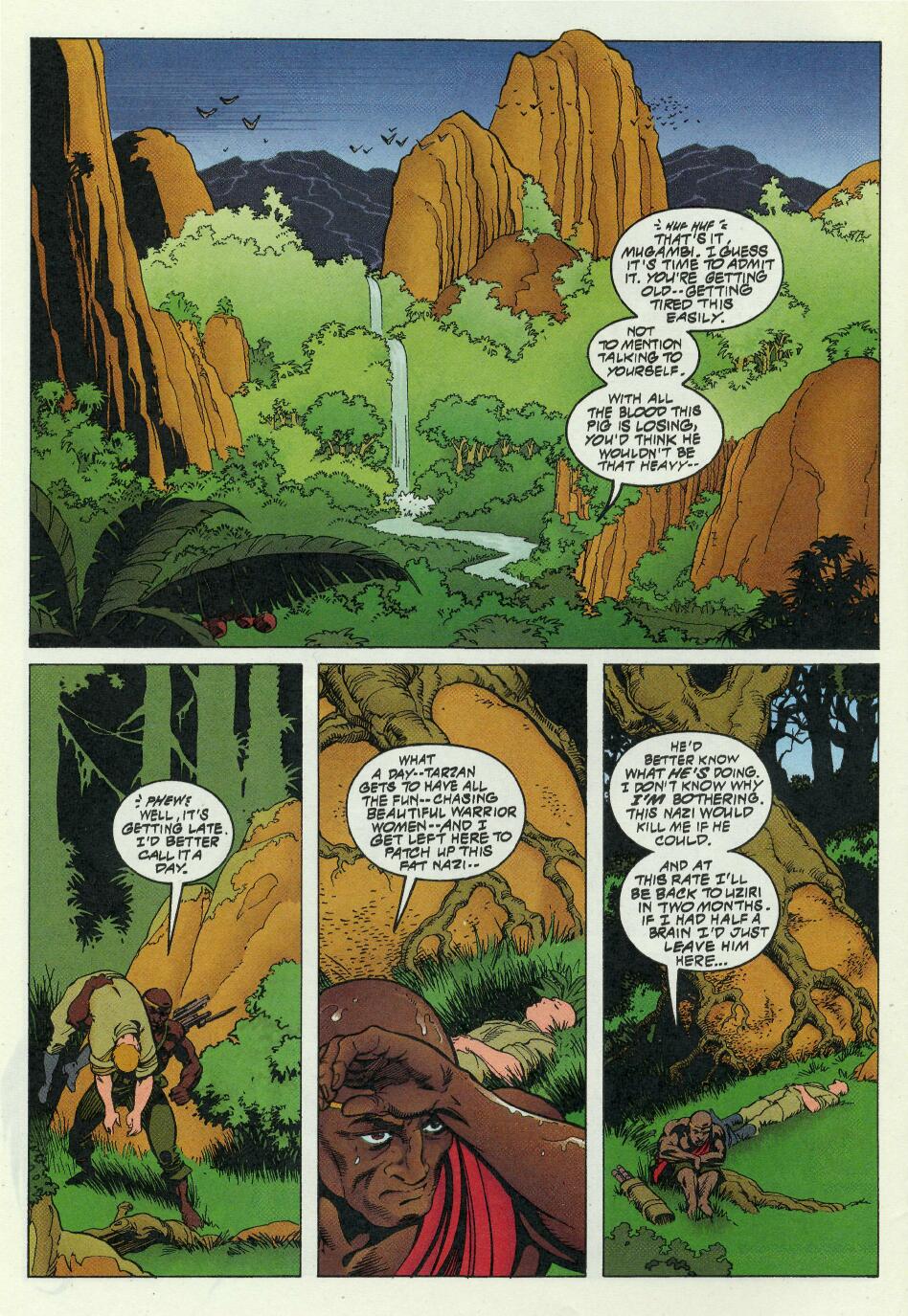 Read online Tarzan (1996) comic -  Issue #8 - 10