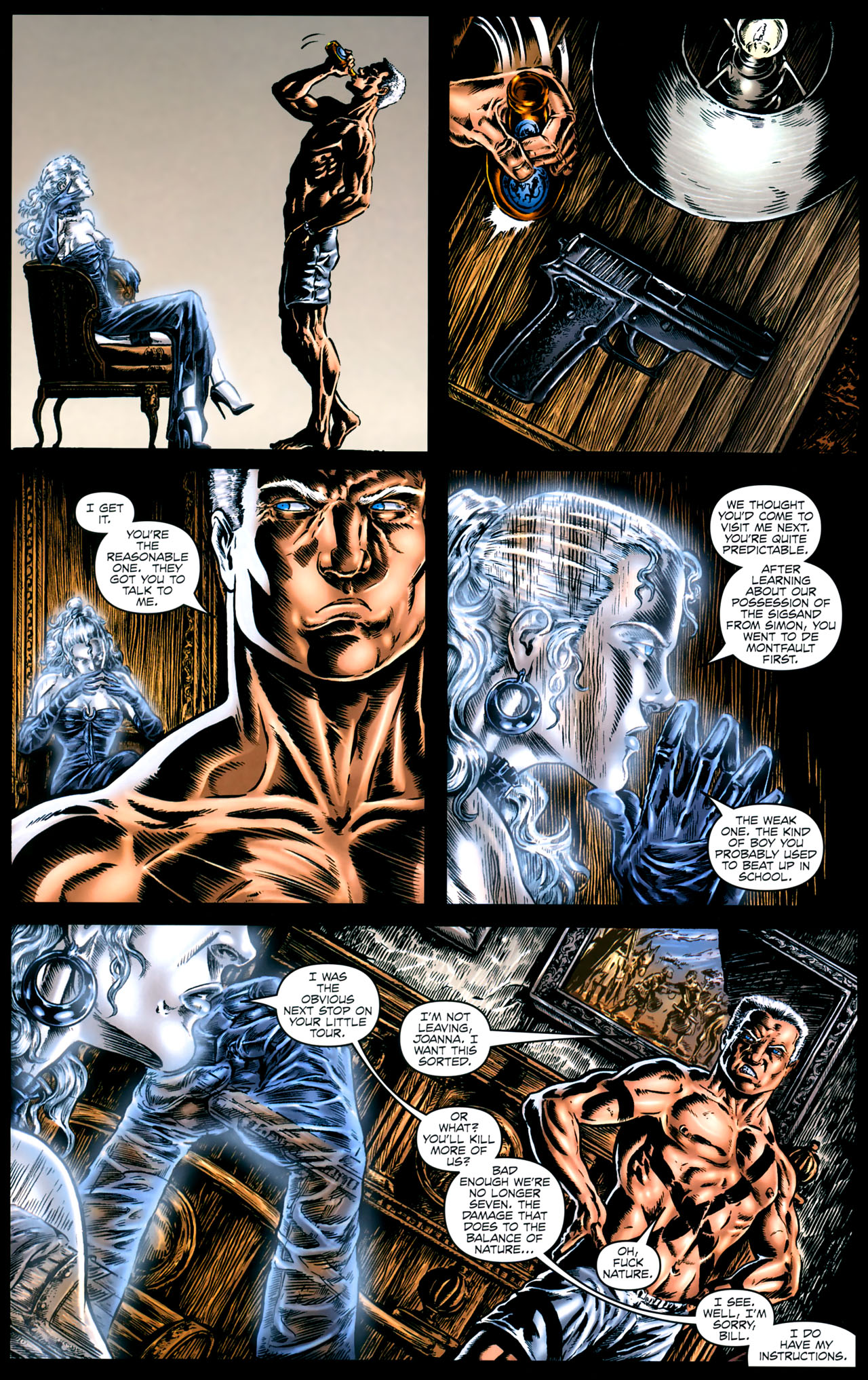 Read online Gravel comic -  Issue #2 - 13