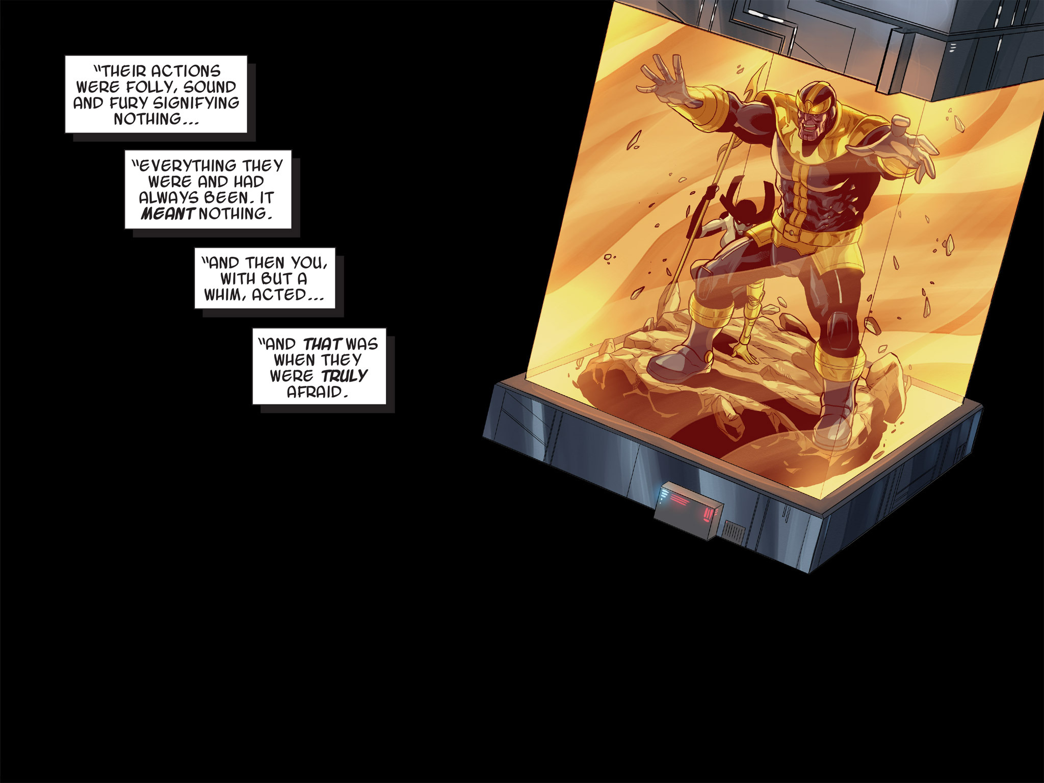 Read online Thanos: A God Up There Listening comic -  Issue # TPB - 10