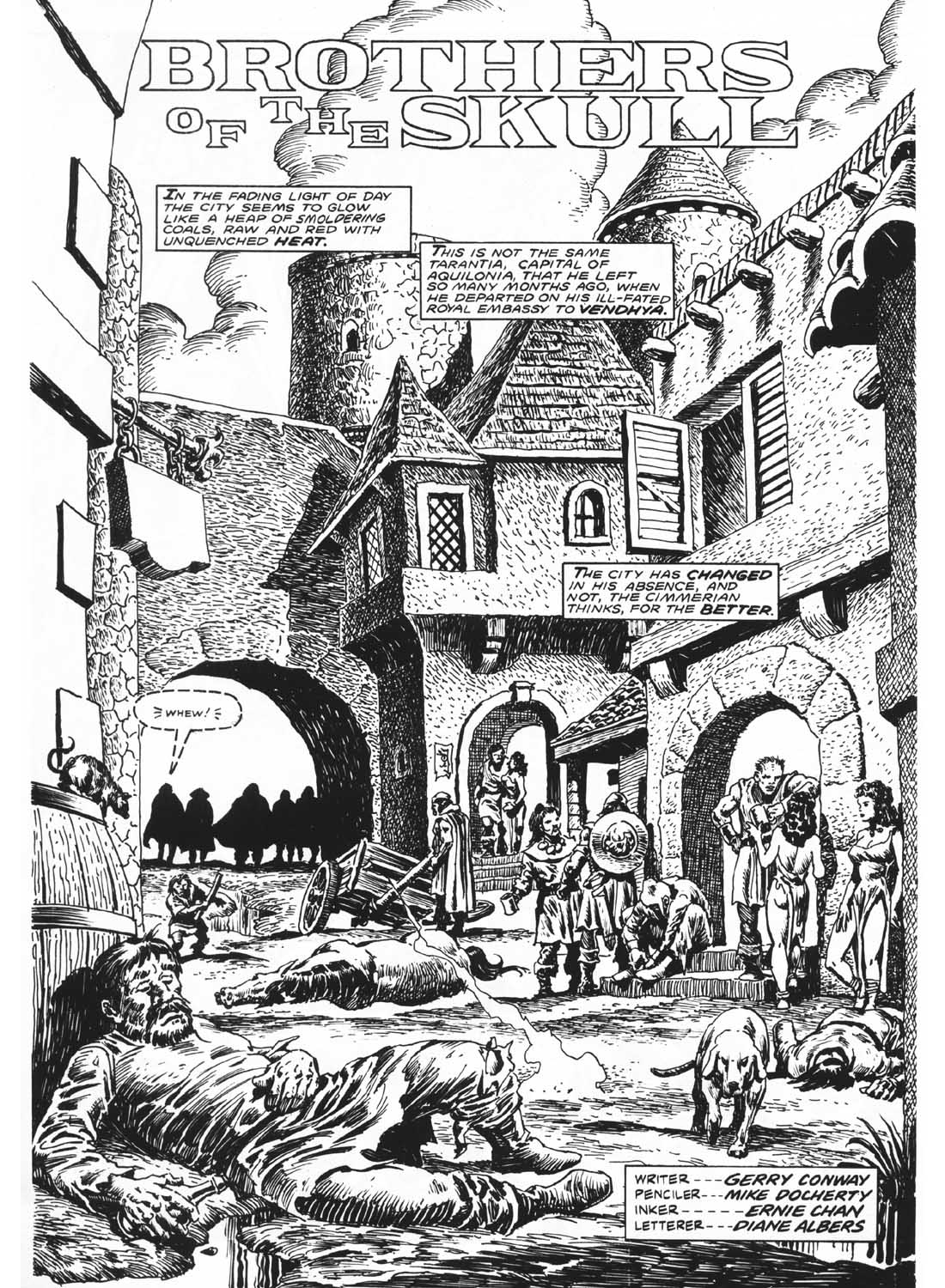 Read online The Savage Sword Of Conan comic -  Issue #169 - 7