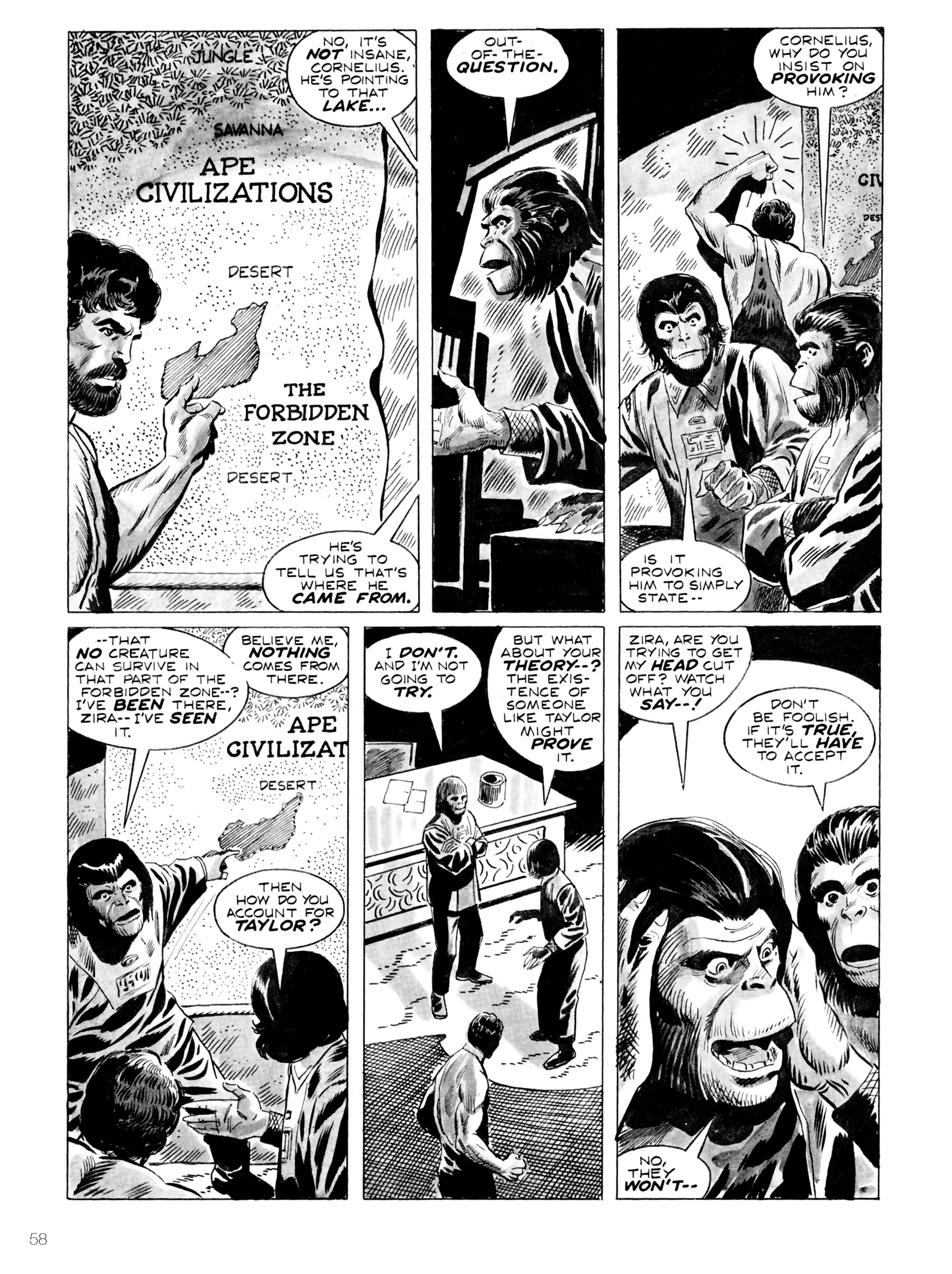 Read online Planet of the Apes: Archive comic -  Issue # TPB 2 (Part 1) - 55