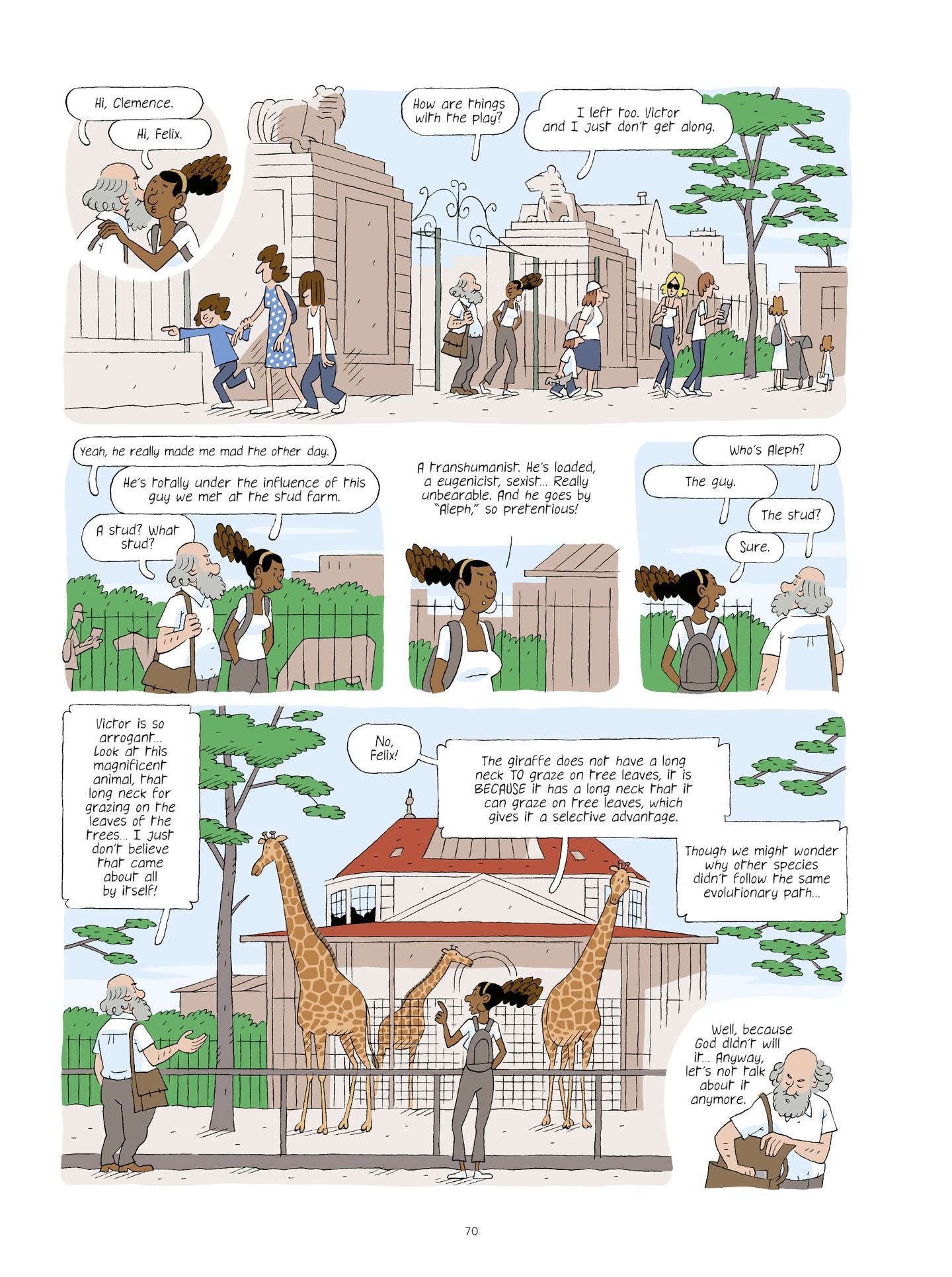 Read online Evolution, Darwin, God, and the Horse-People comic -  Issue # TPB - 69
