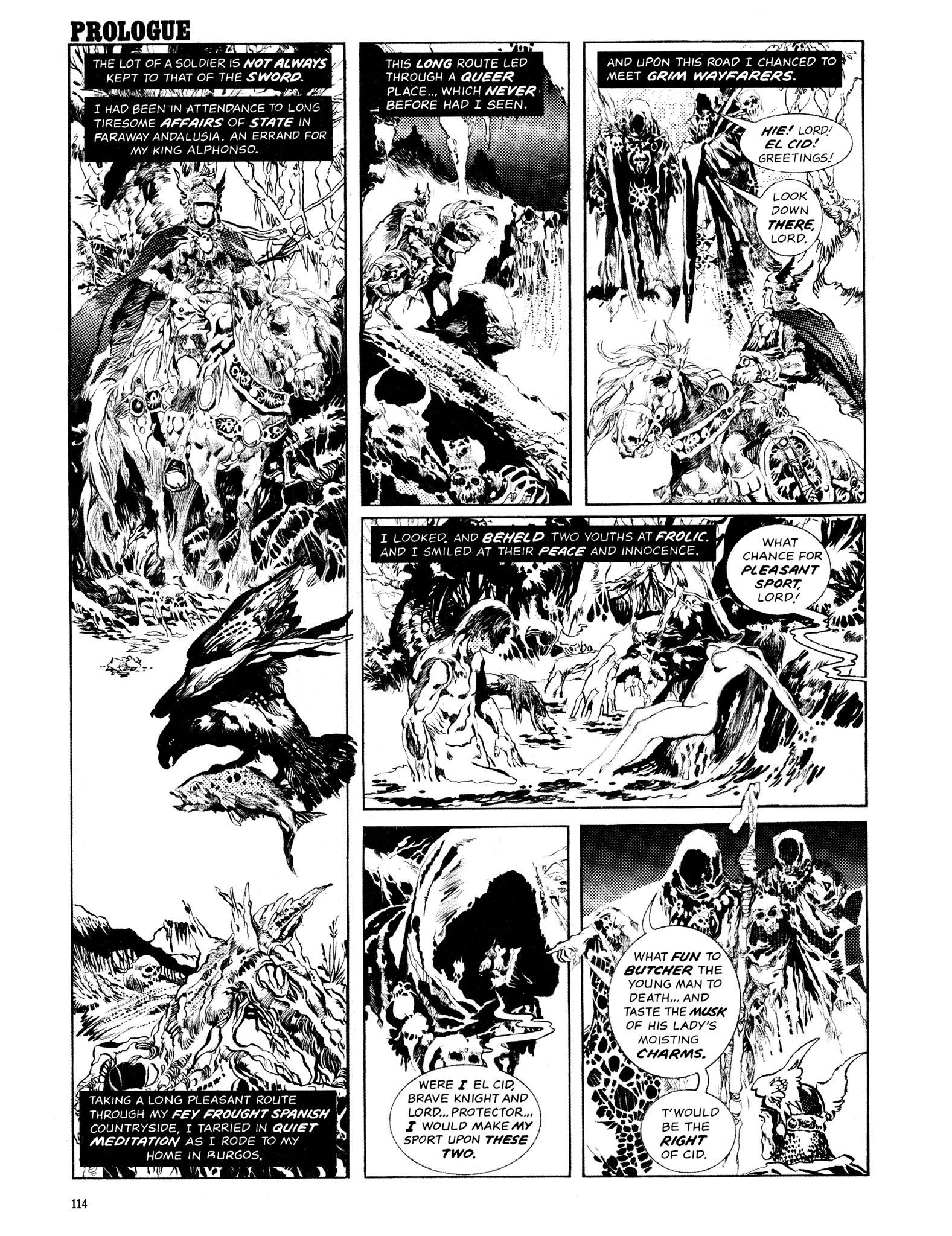 Read online Eerie Archives comic -  Issue # TPB 14 - 115