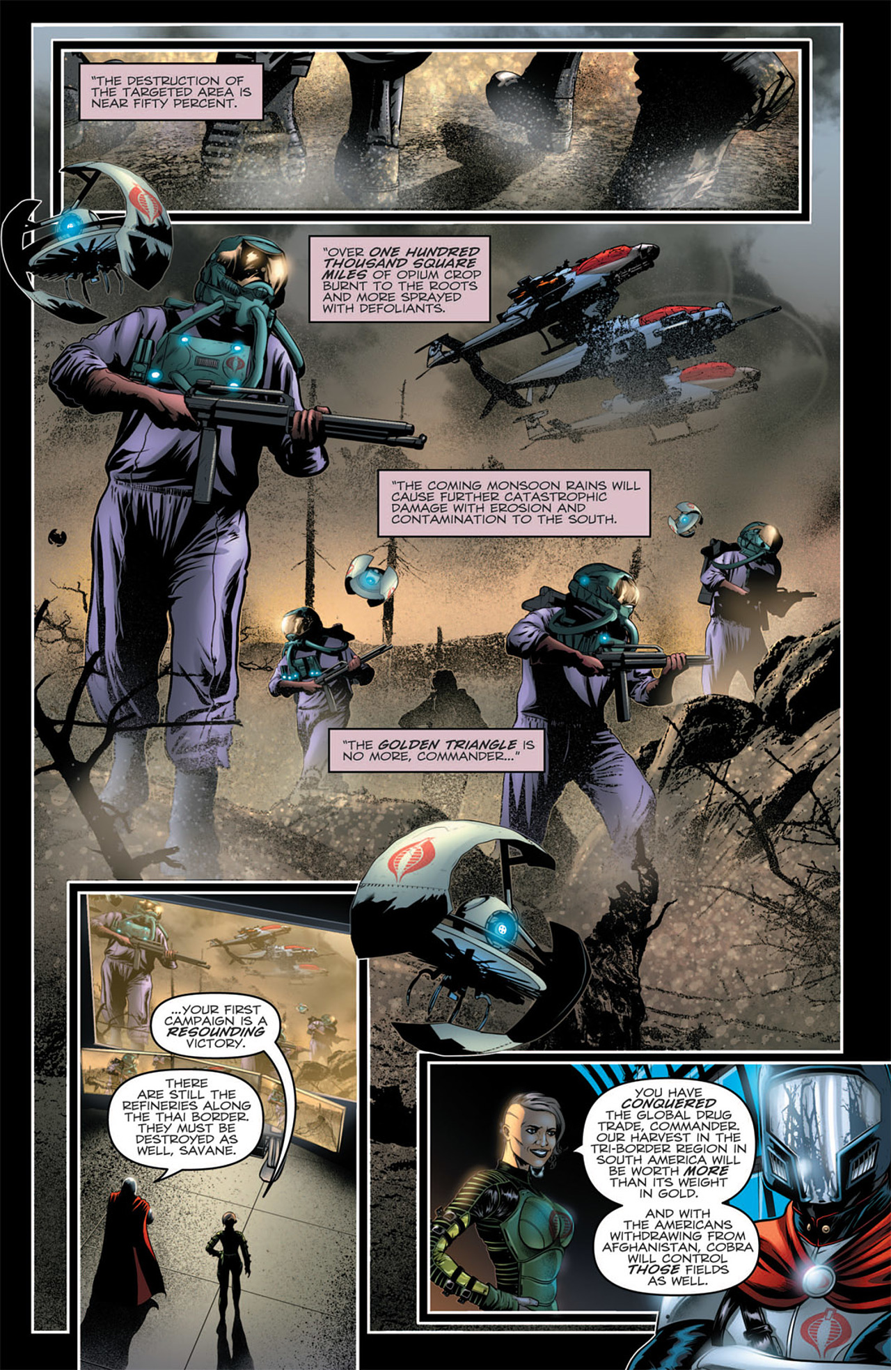 Read online G.I. Joe: Snake Eyes comic -  Issue #10 - 11