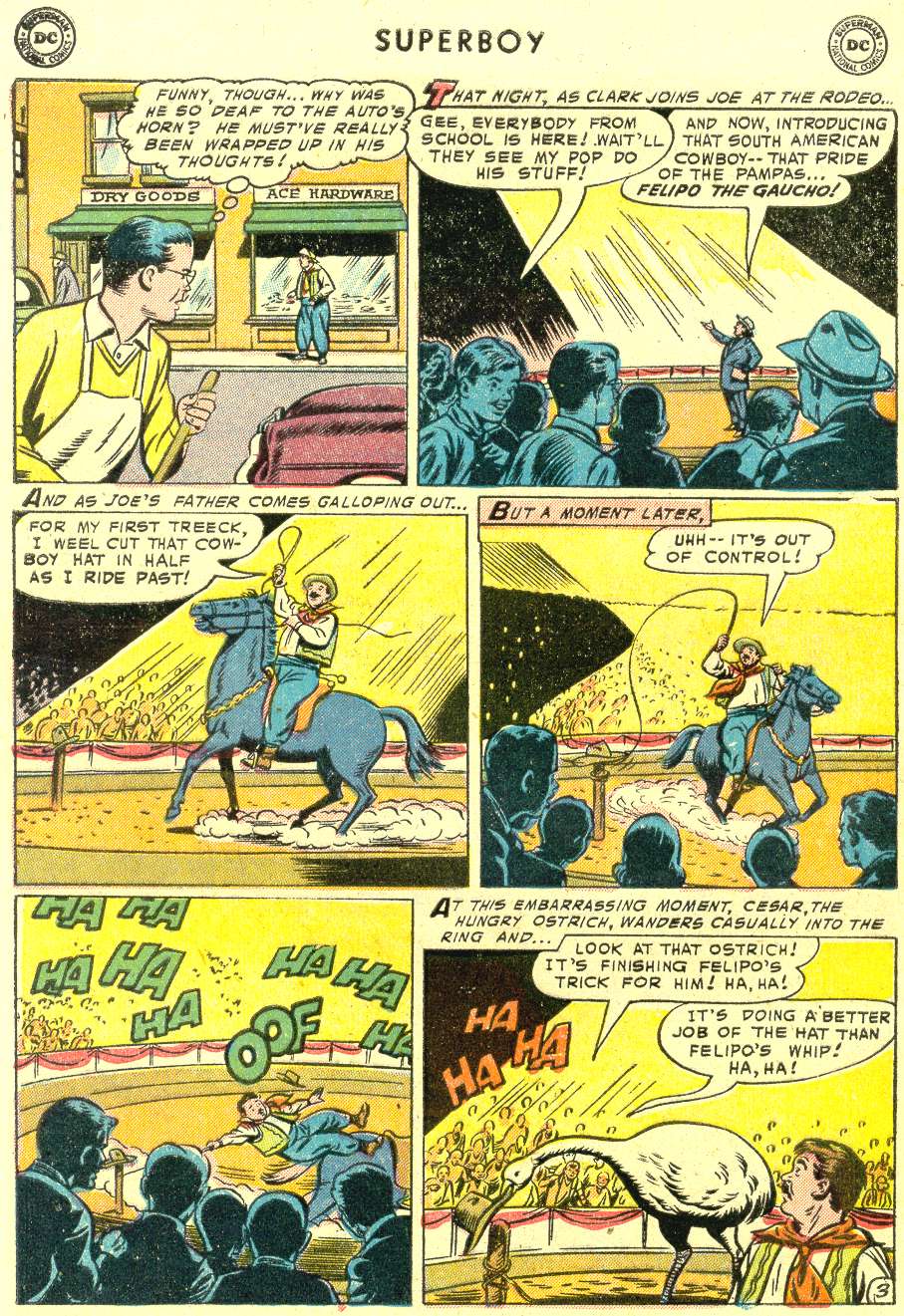 Read online Superboy (1949) comic -  Issue #42 - 26