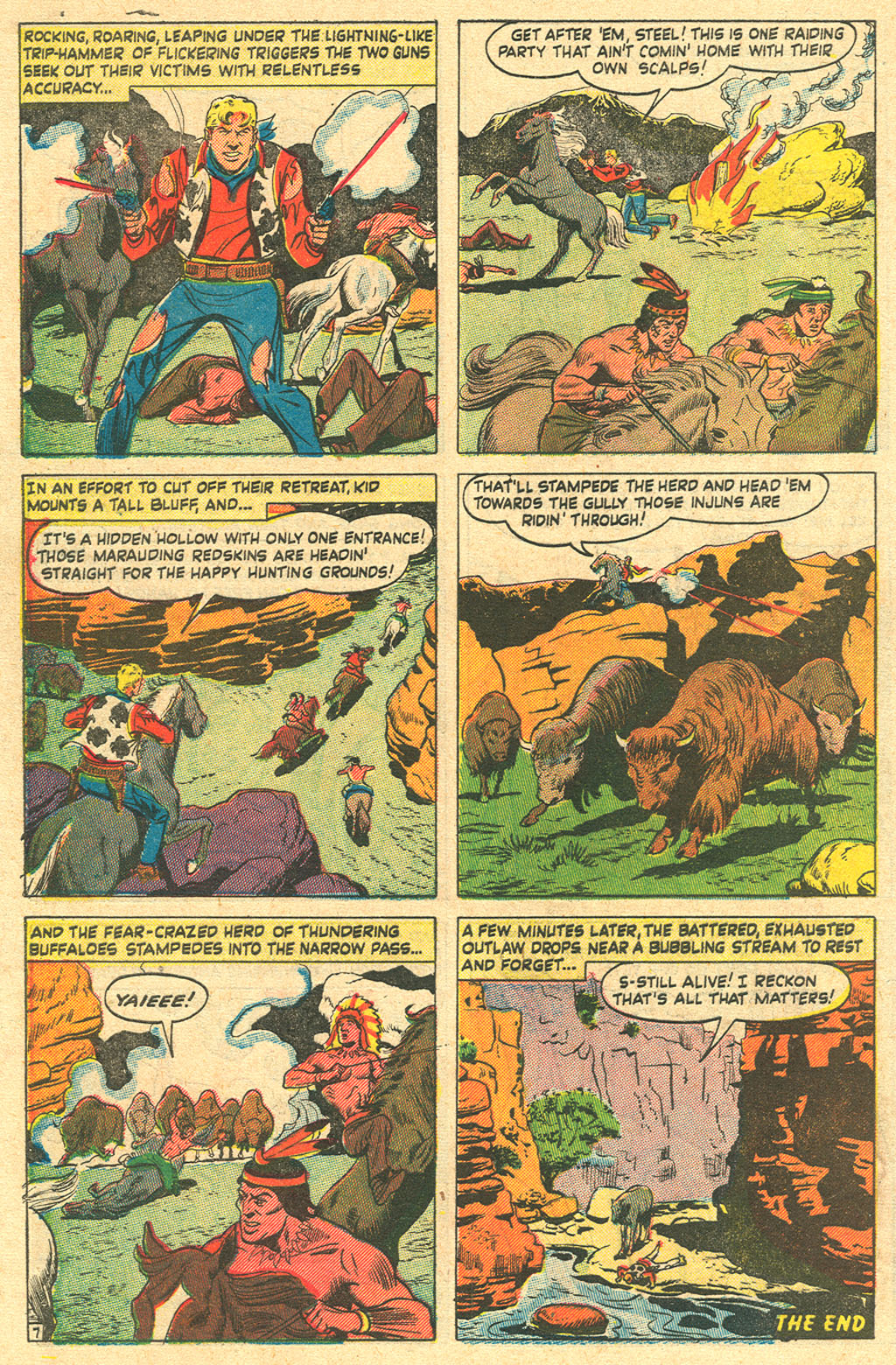 Read online Kid Colt Outlaw comic -  Issue #12 - 32