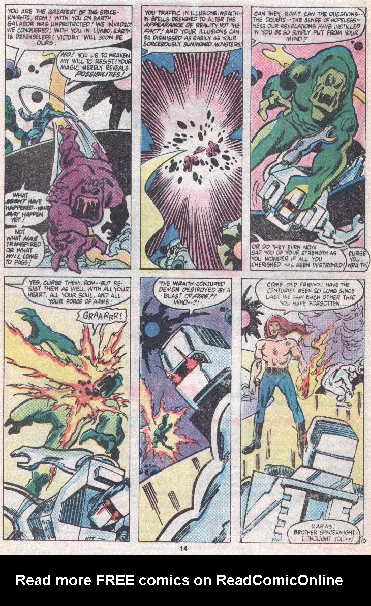 Read online ROM (1979) comic -  Issue #19 - 11