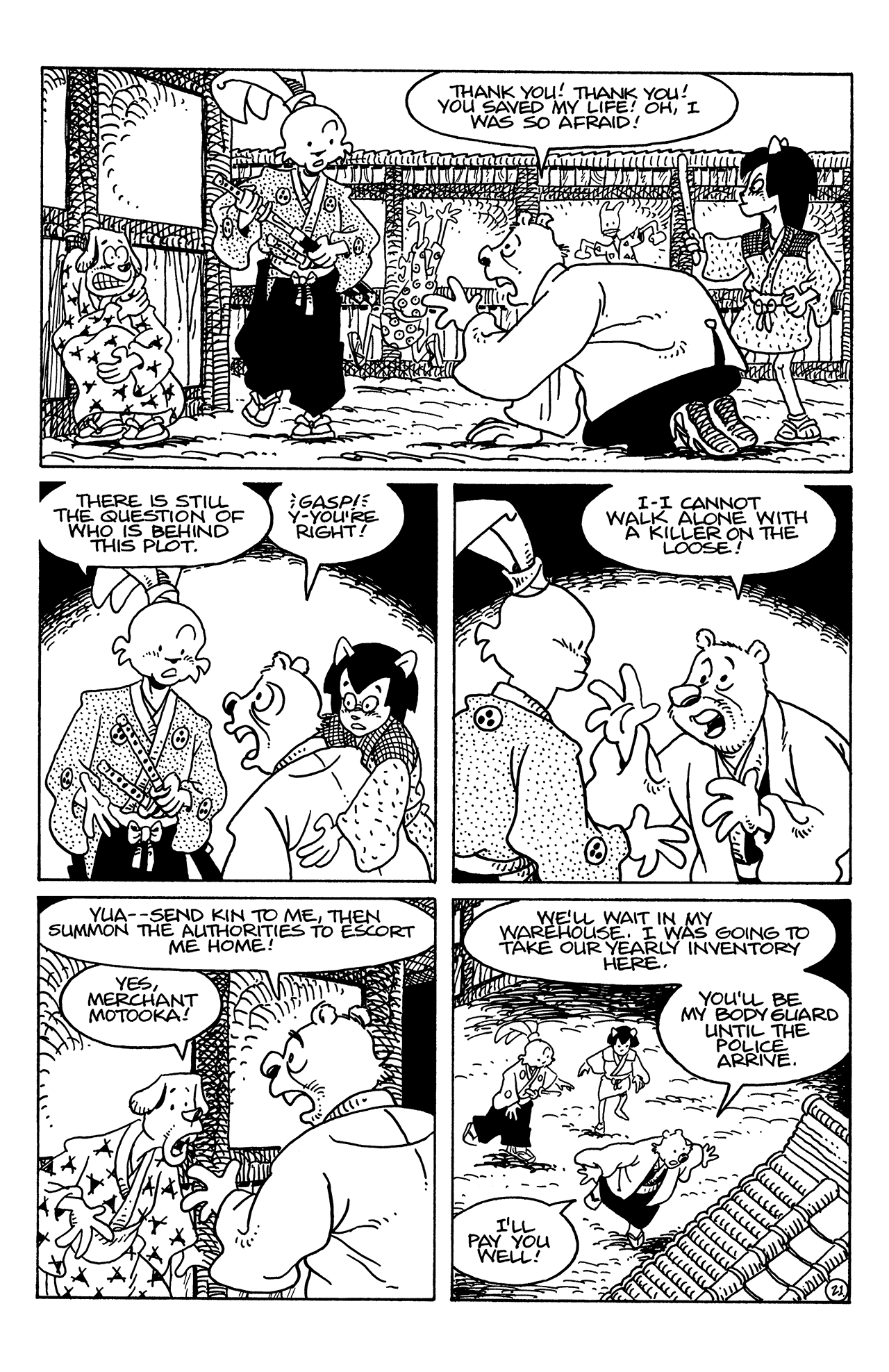 Read online Usagi Yojimbo (1996) comic -  Issue #120 - 22