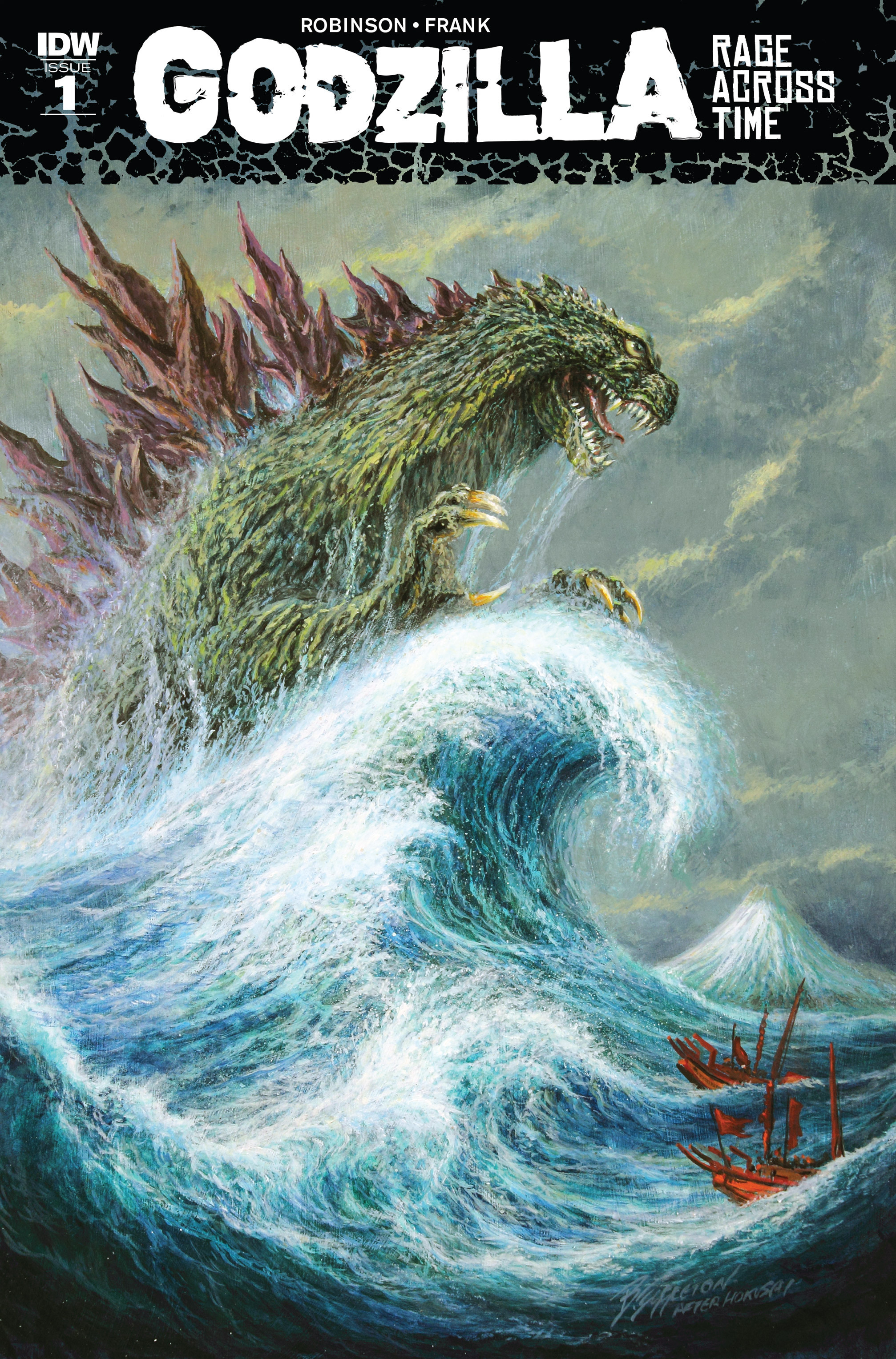 Read online Godzilla: Rage Across Time comic -  Issue #1 - 1