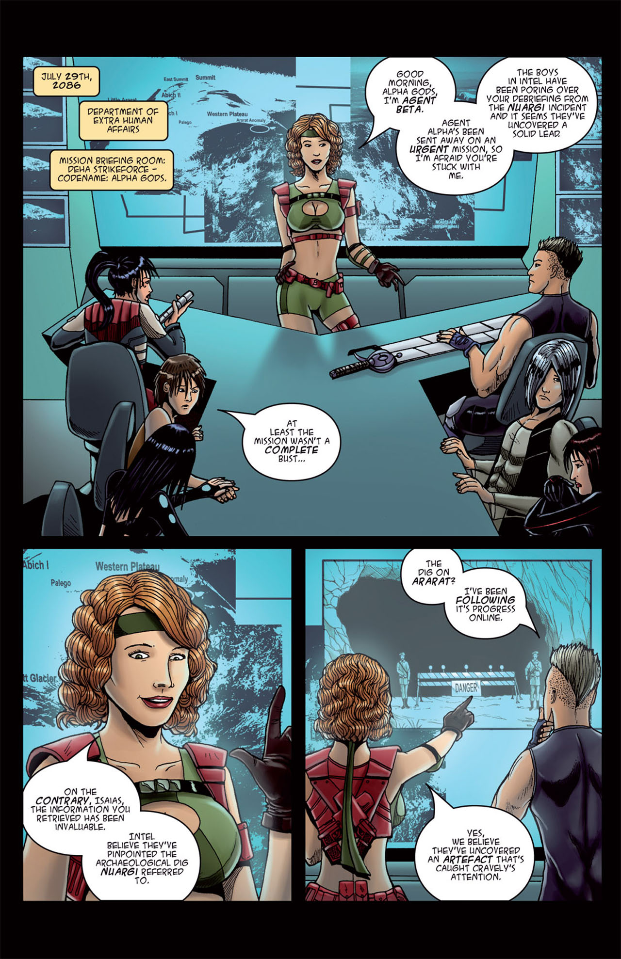 Read online Alpha Gods comic -  Issue #2 - 8