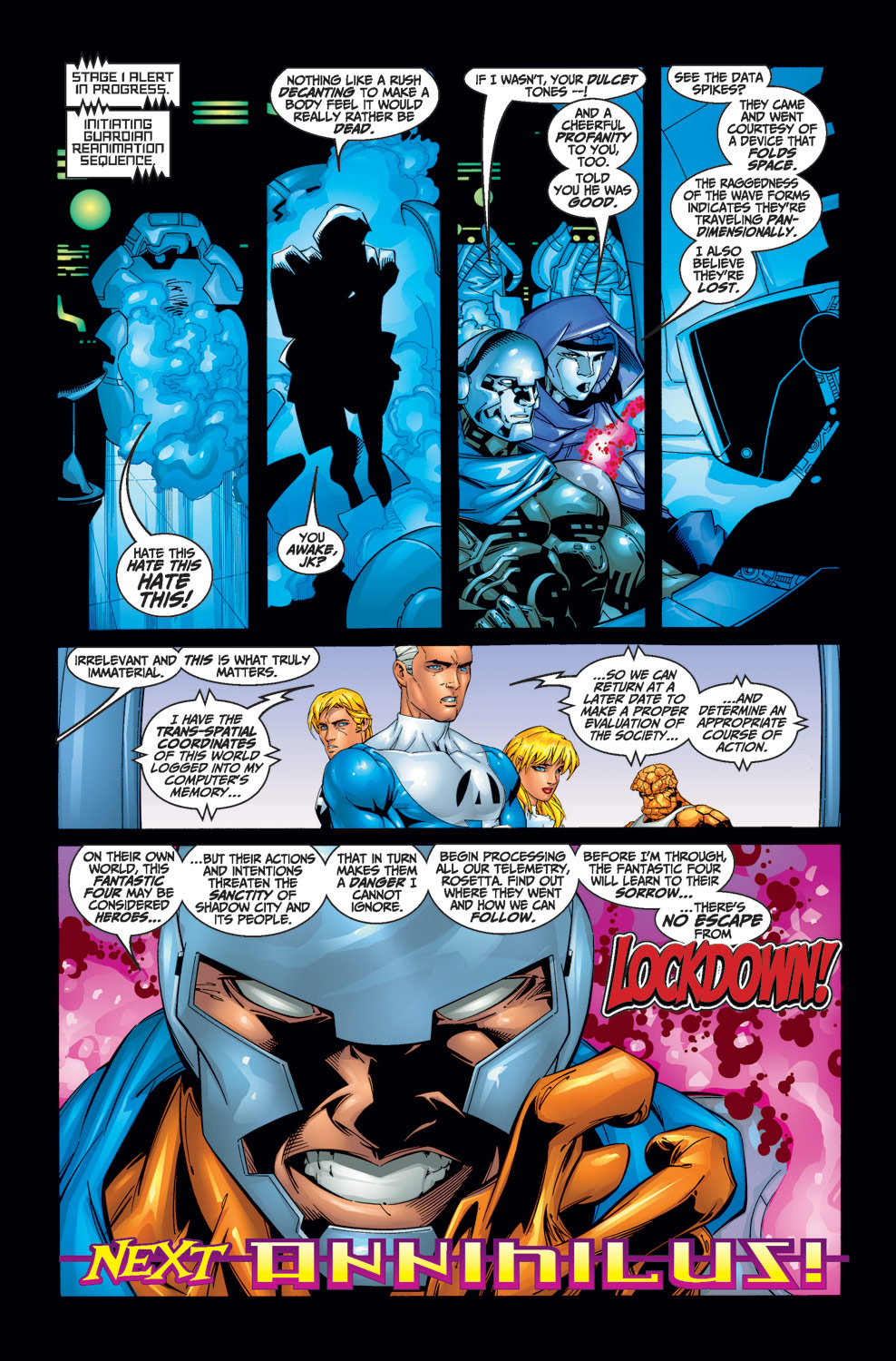 Read online Fantastic Four (1998) comic -  Issue #18 - 23