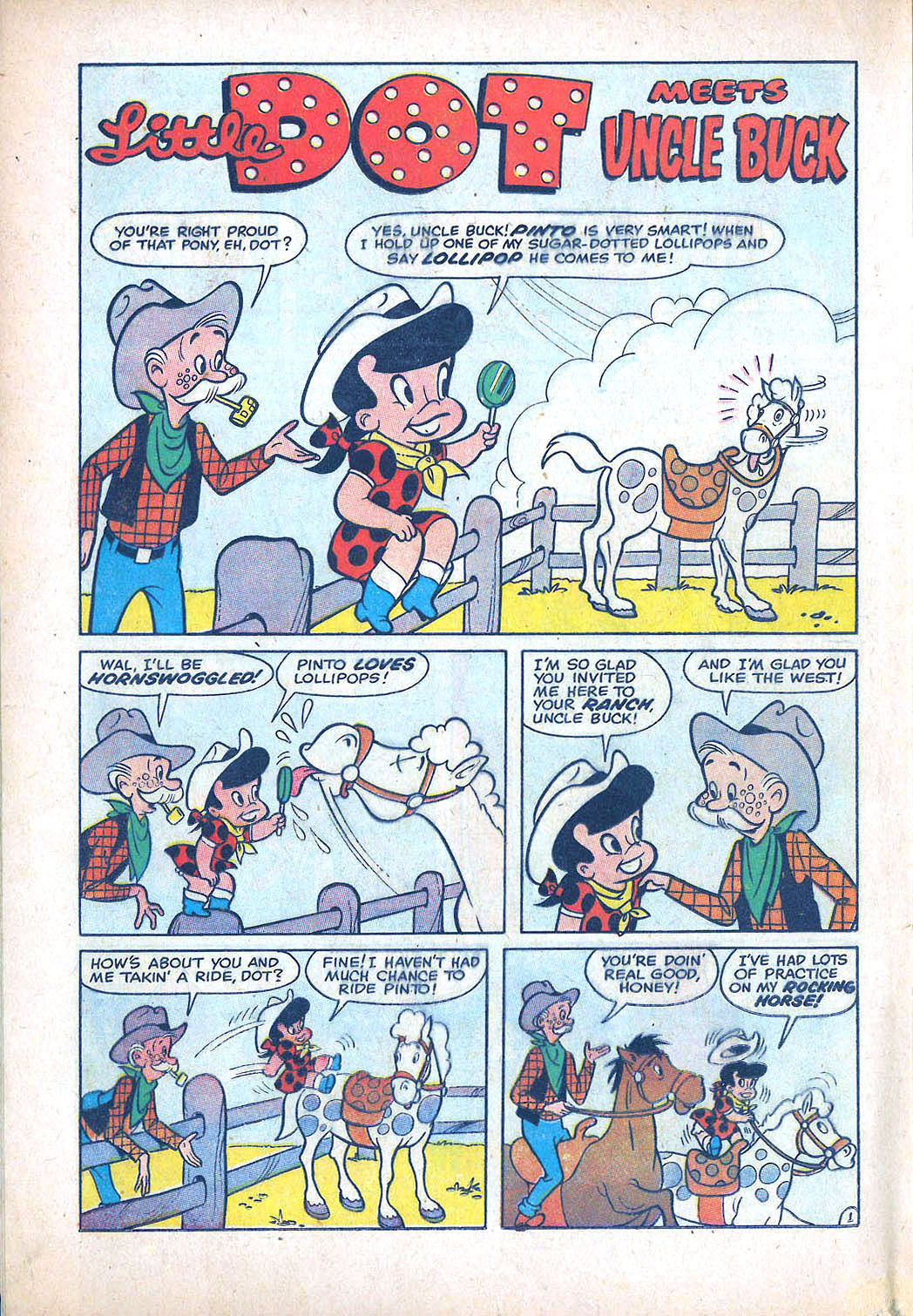 Read online Little Dot (1953) comic -  Issue #36 - 12
