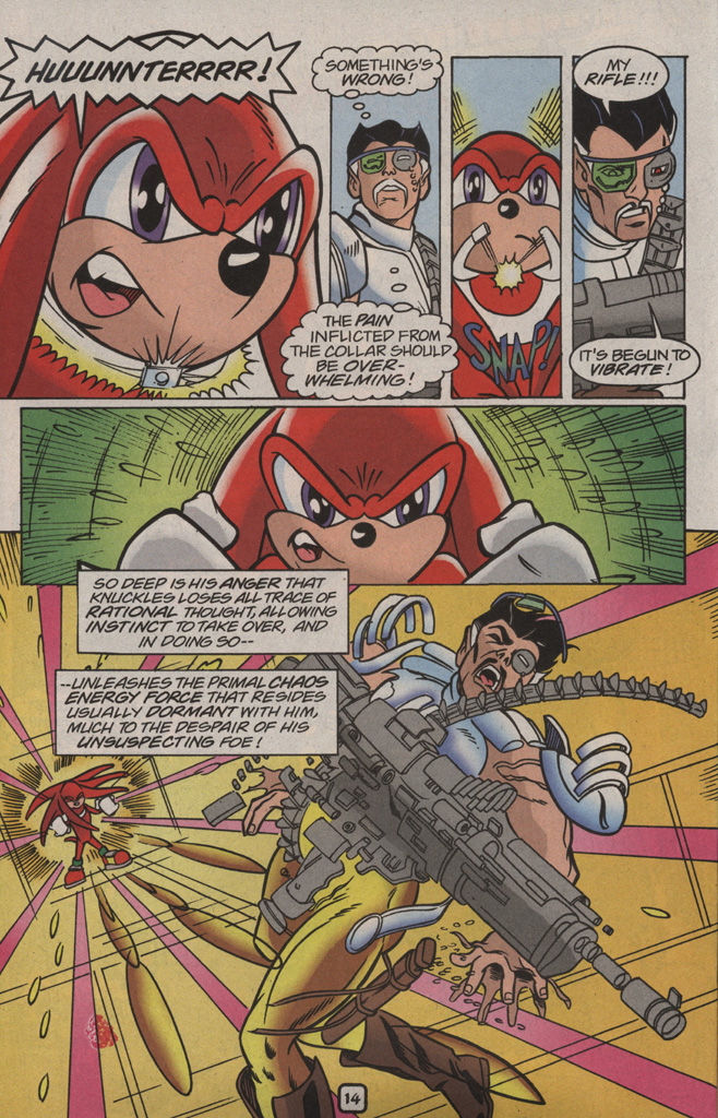 Read online Knuckles the Echidna comic -  Issue #32 - 20
