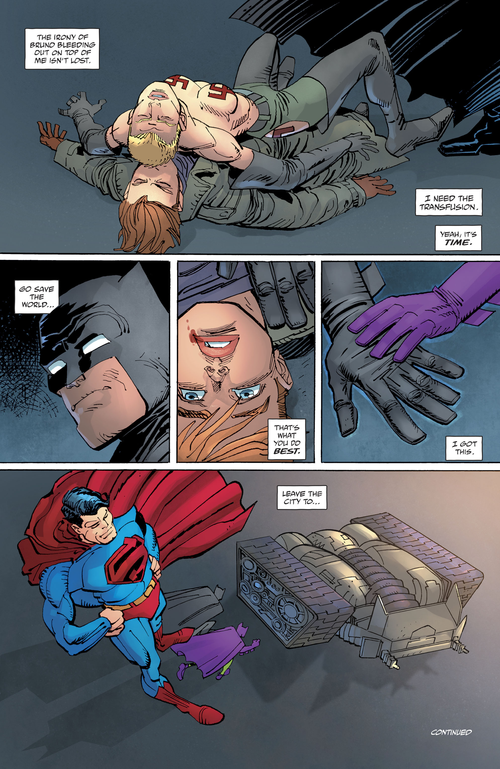 Read online Dark Knight III: The Master Race comic -  Issue #8 - 49