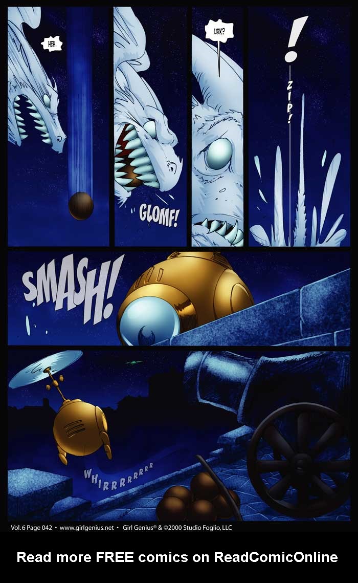 Read online Girl Genius (2002) comic -  Issue #6 - 43