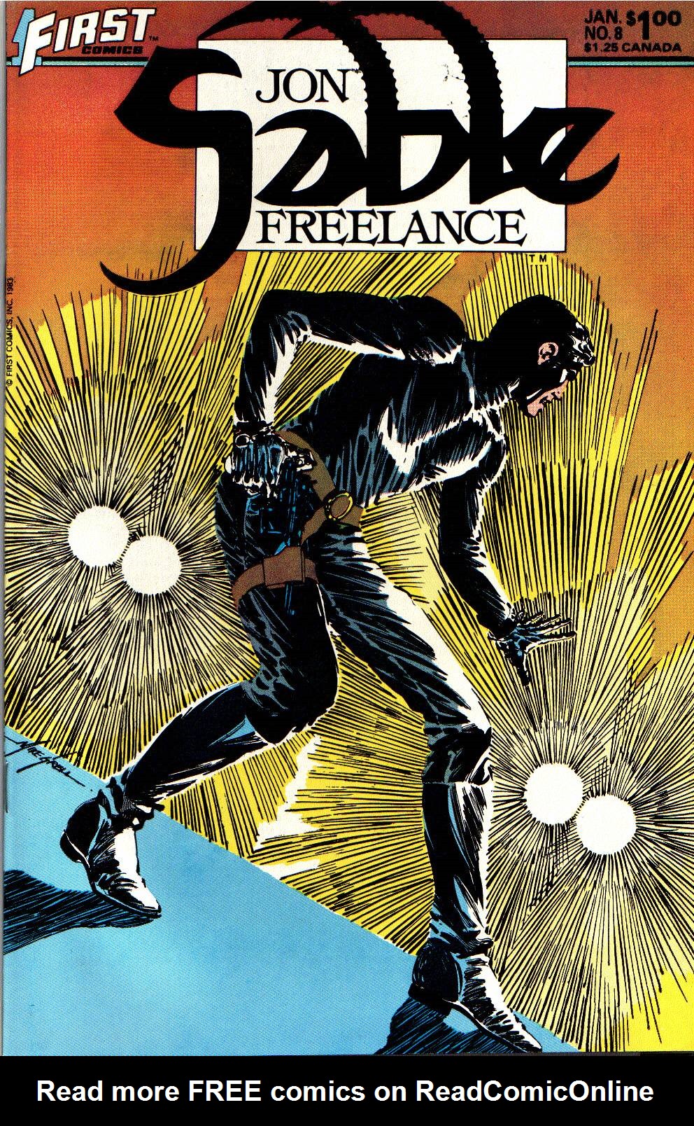 Read online Jon Sable, Freelance comic -  Issue #8 - 1