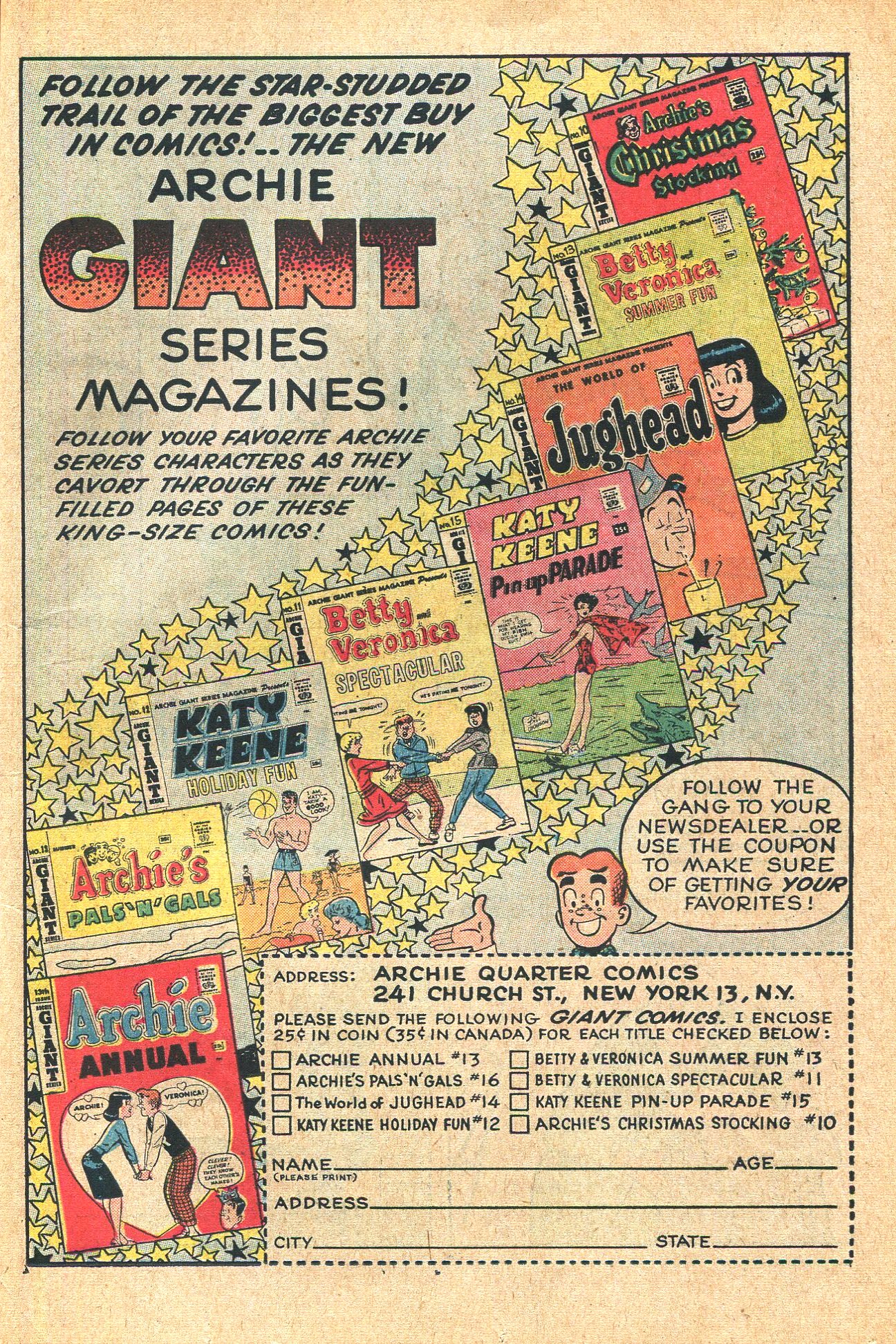 Read online Archie Giant Series Magazine comic -  Issue #14 - 59