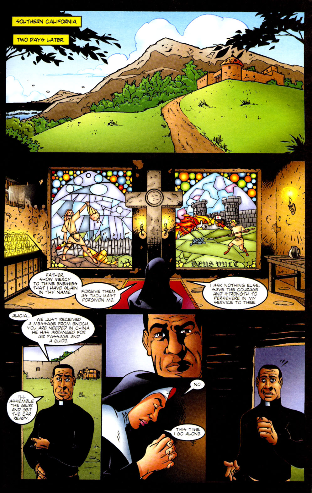 Read online Crimson Nun comic -  Issue #1 - 23